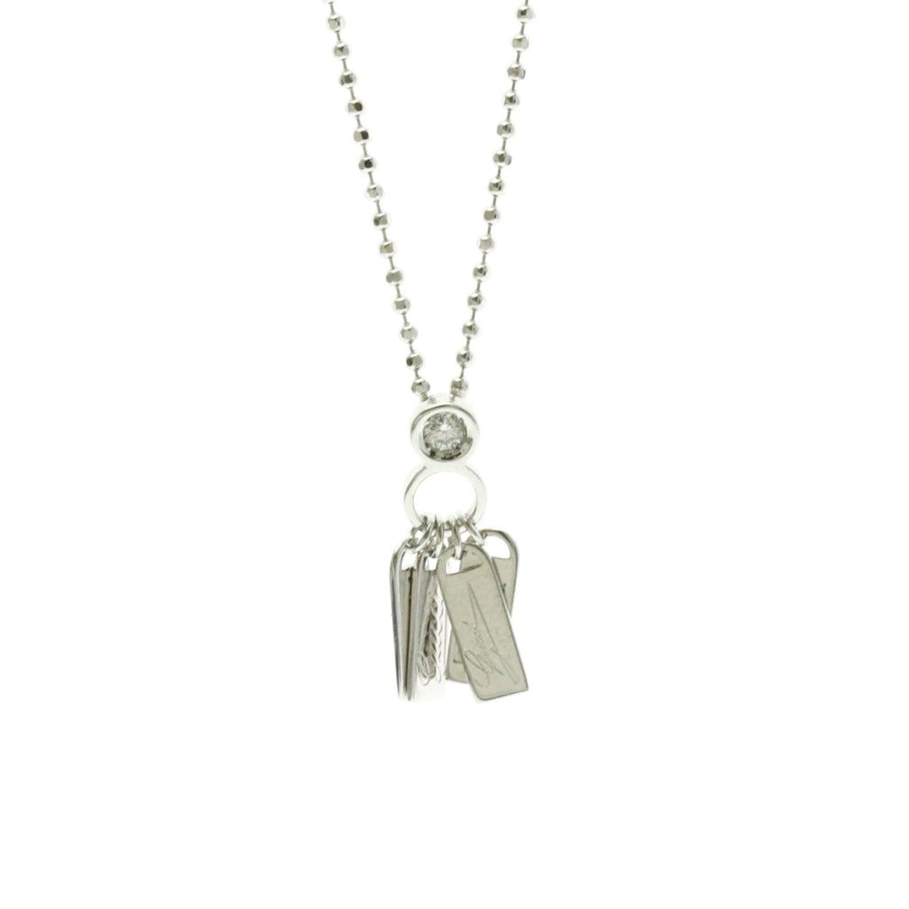 Gucci Diamond Tag · 18K White Gold