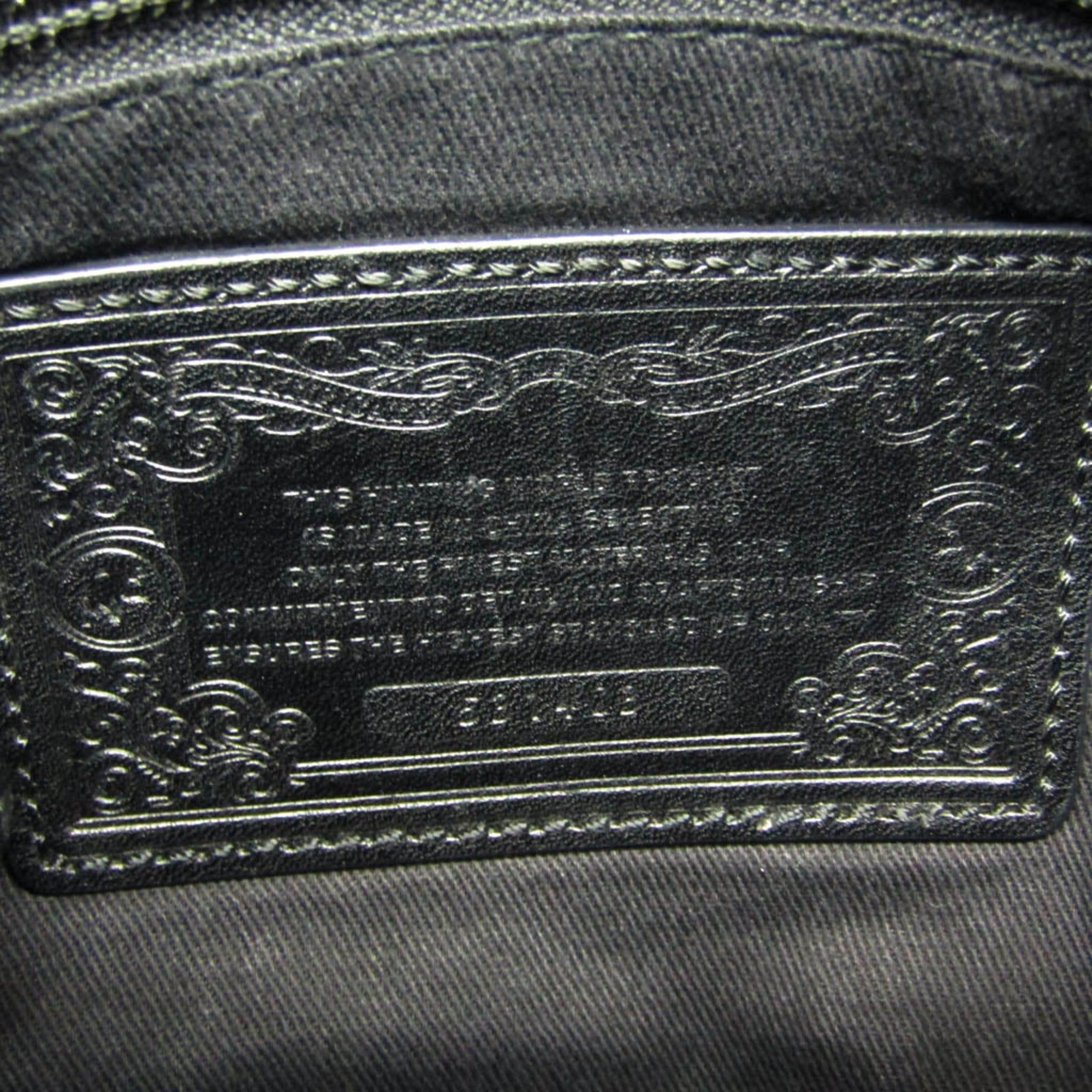 Hunting World · Nylon & Leather Shoulder Bag