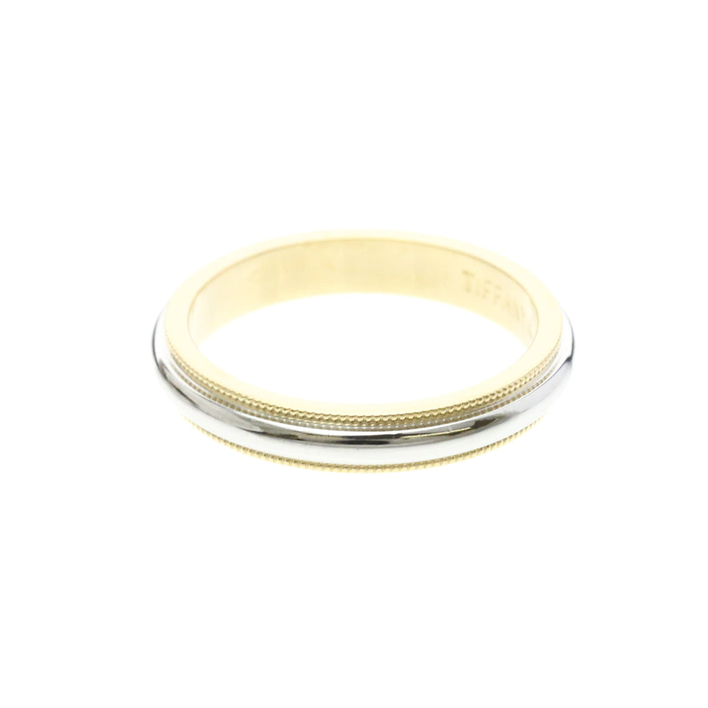 Tiffany Milgrain · Platinum & 18K Gold