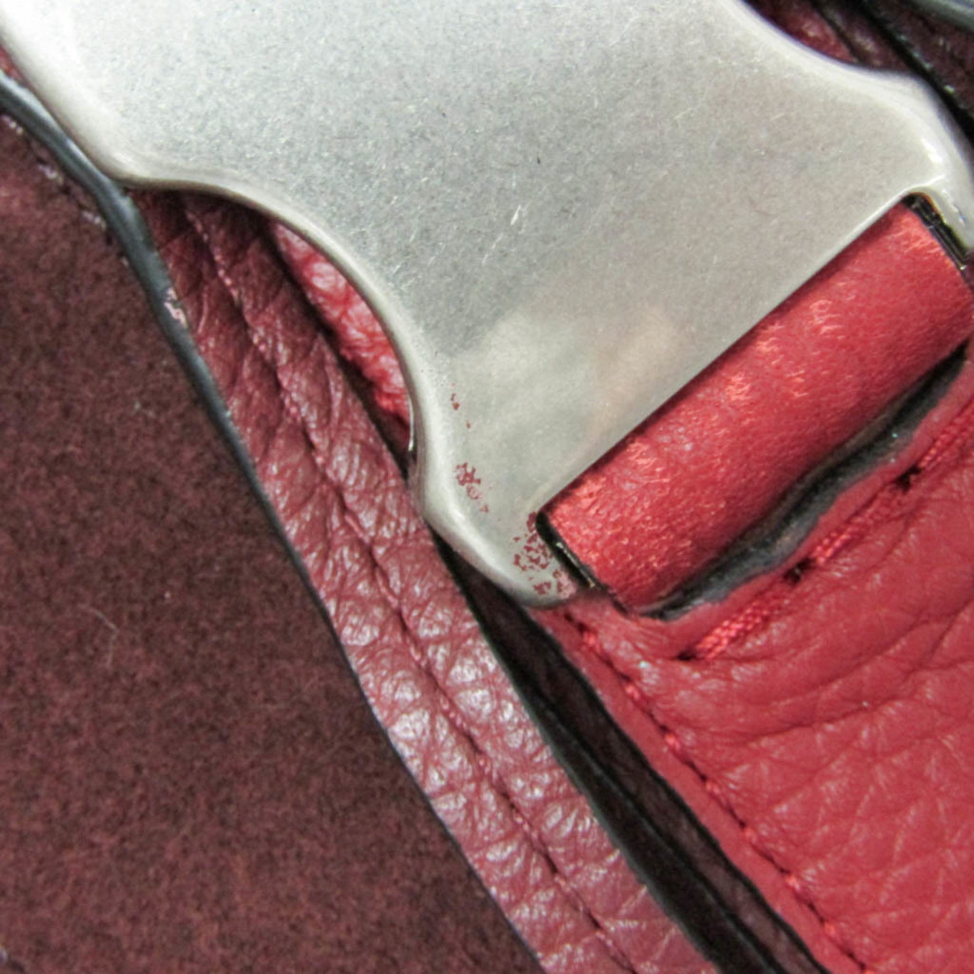 Coach Manhattan · Leather & Suede Backpack