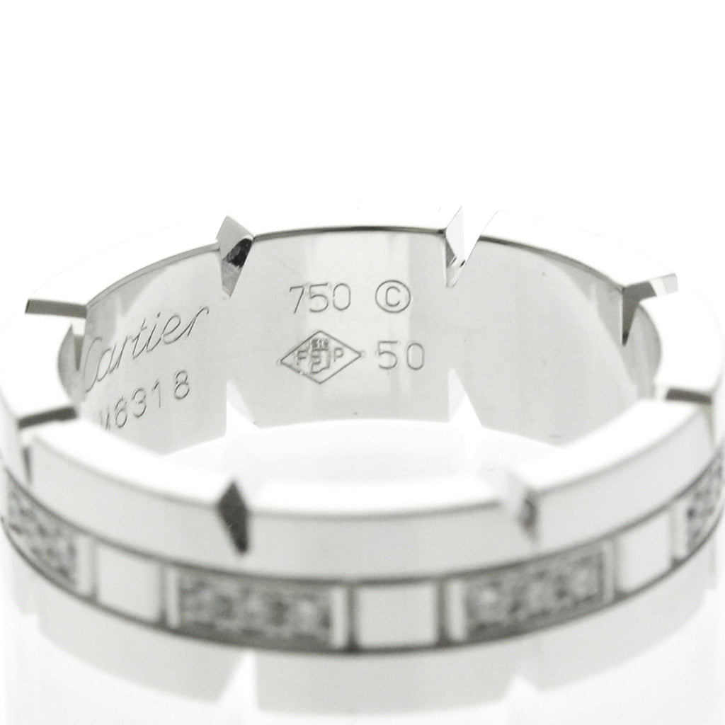 Cartier Tank Française · 18K White Gold · Diamond