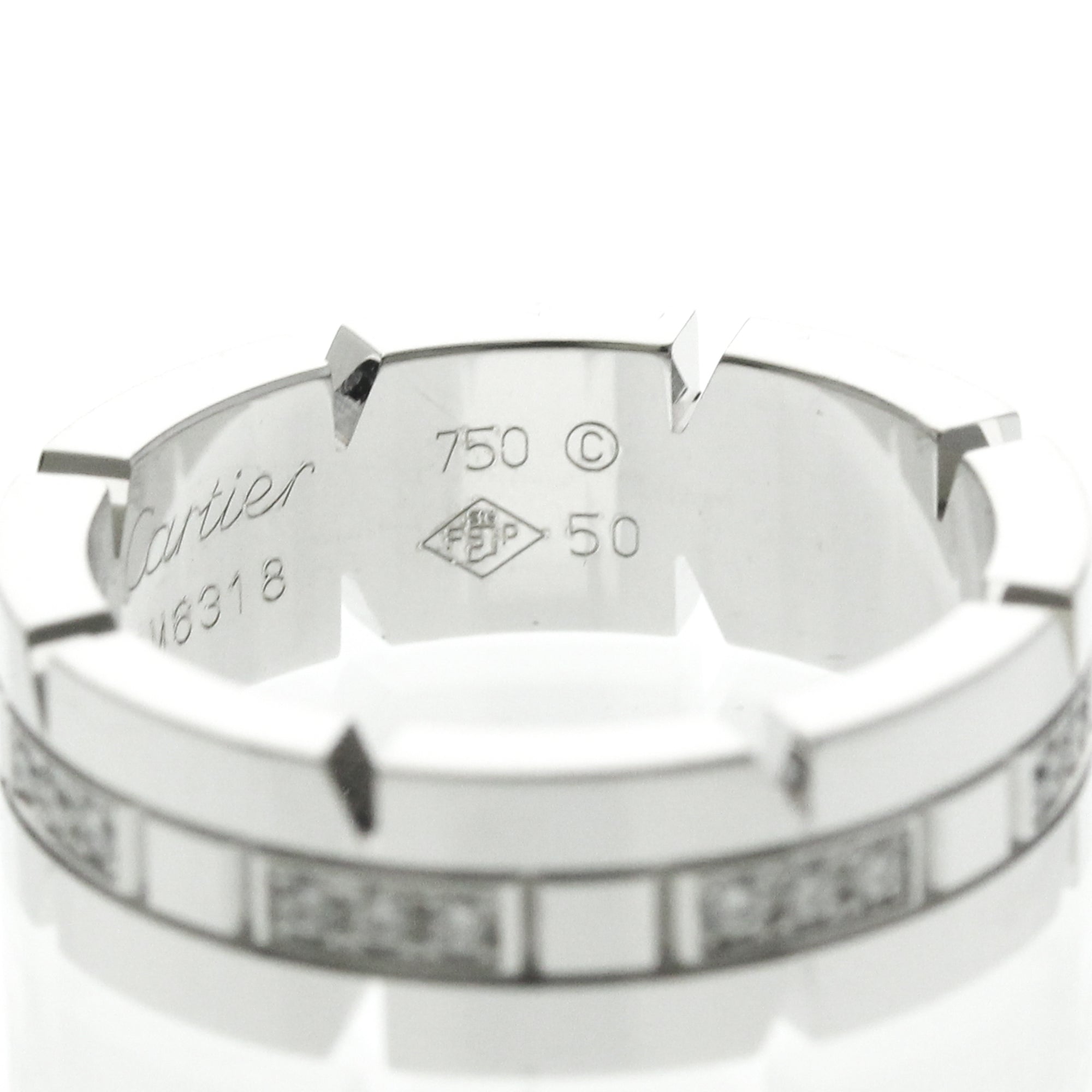 Cartier Tank Française · 18K White Gold · Diamond