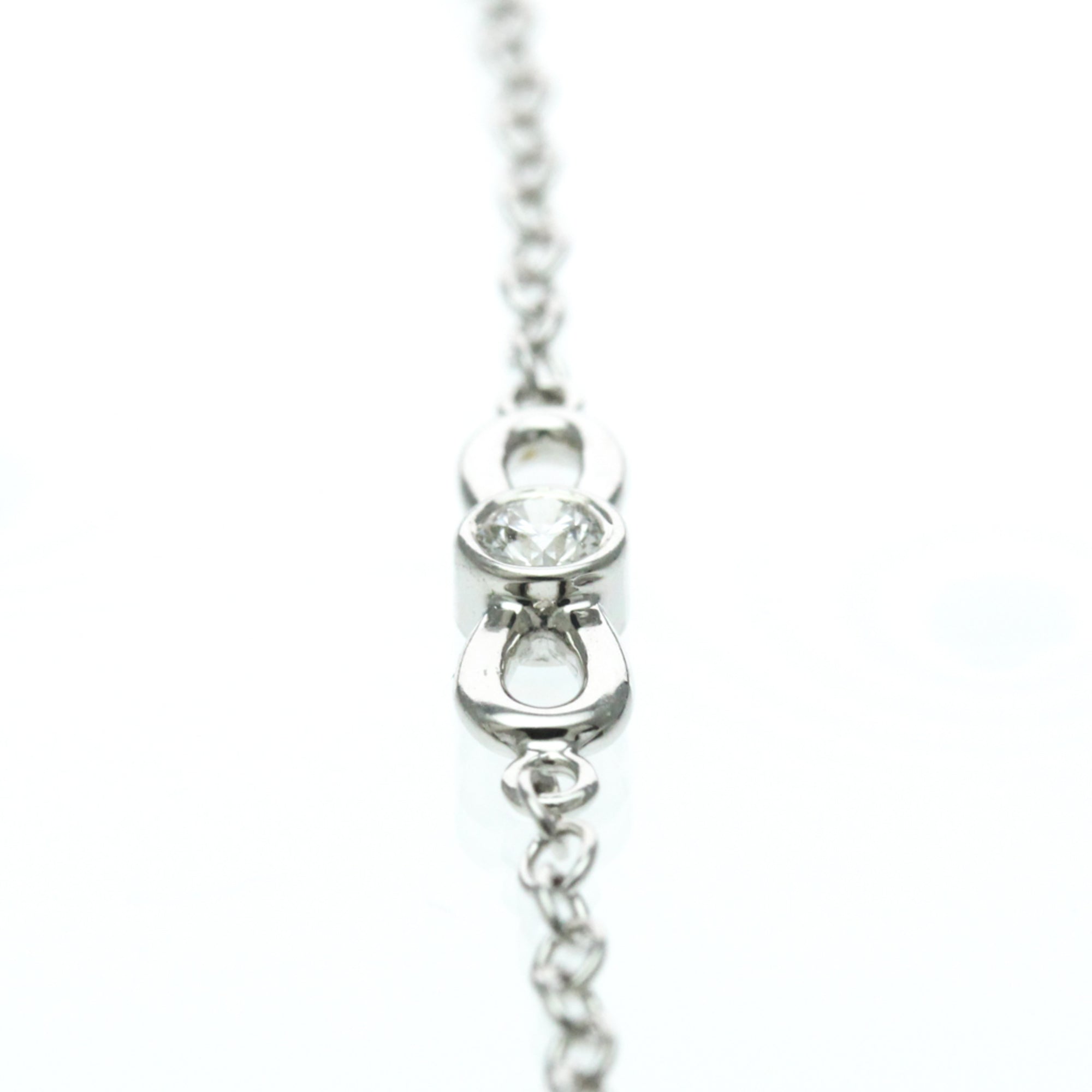 Tiffany Ribbon · Diamond · 18K White Gold