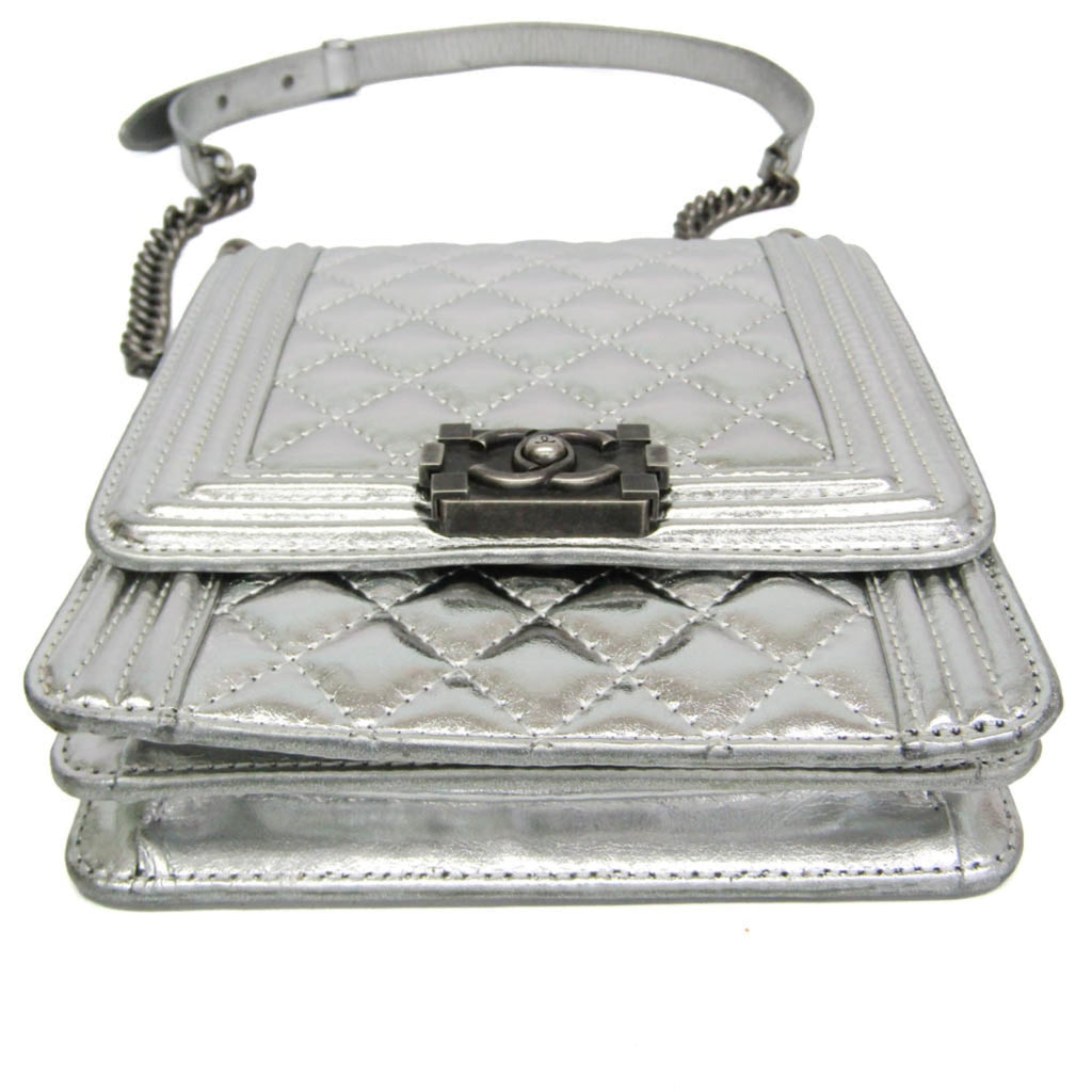 Chanel Boy · Metallic Calfskin