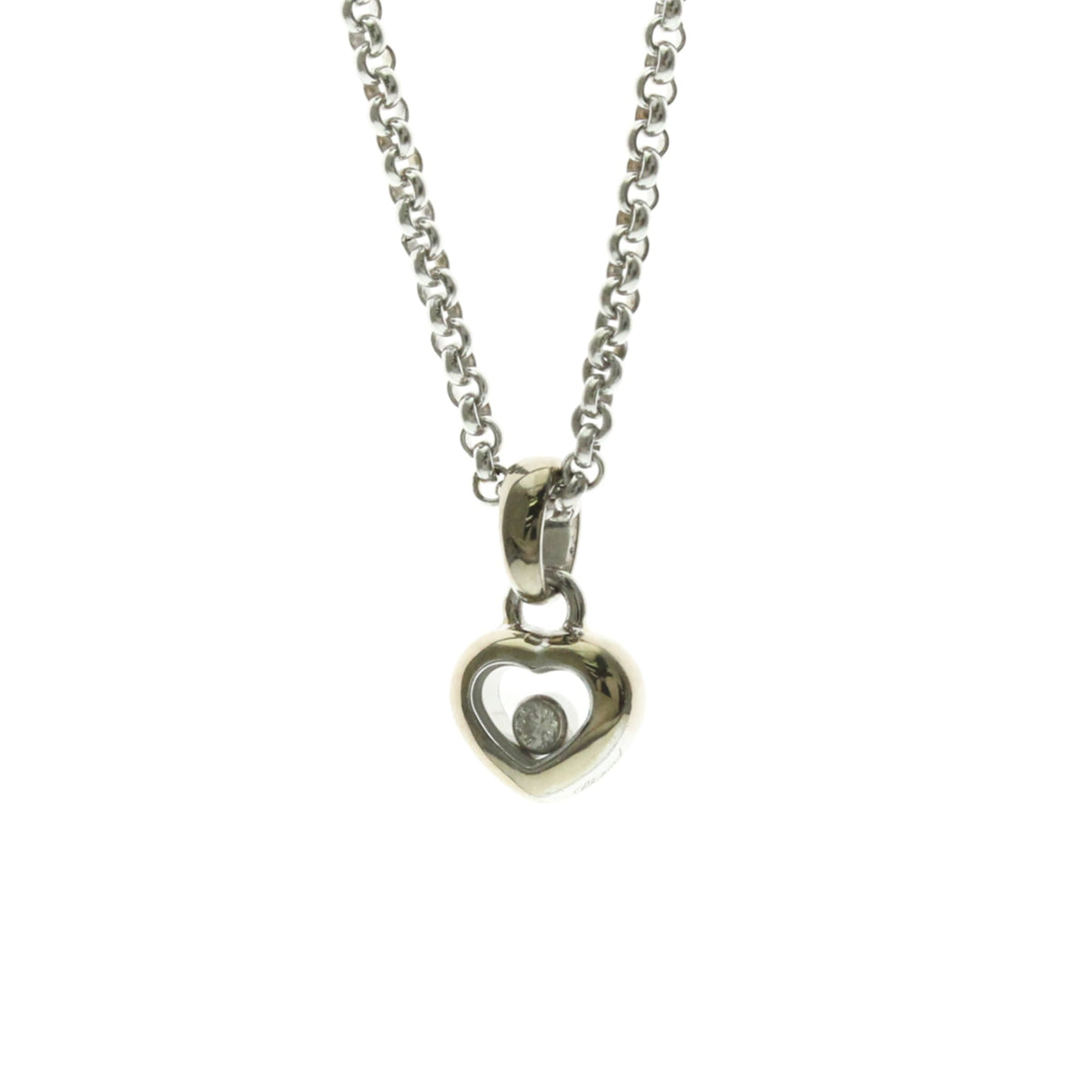 Chopard Happy Diamond · 18K White Gold · Diamond