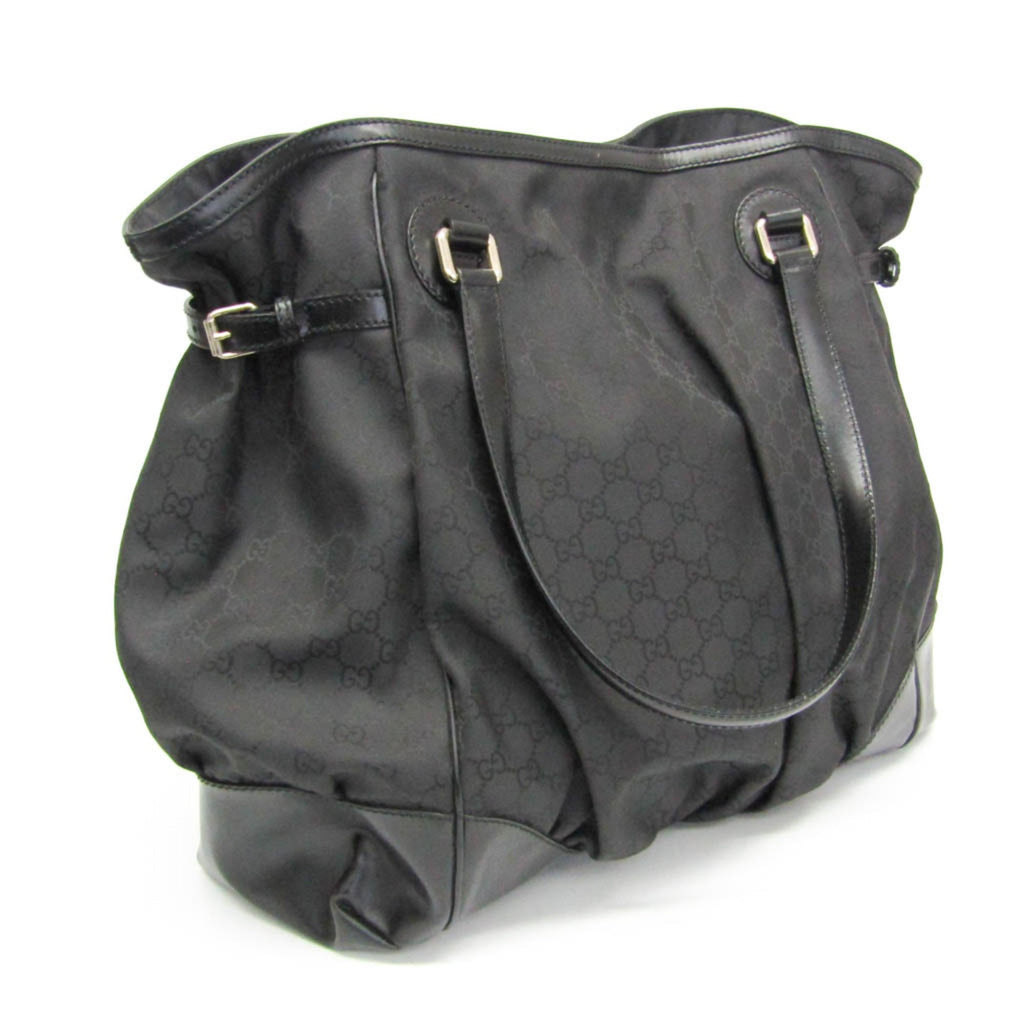 Gucci · Nylon & Leather Tote