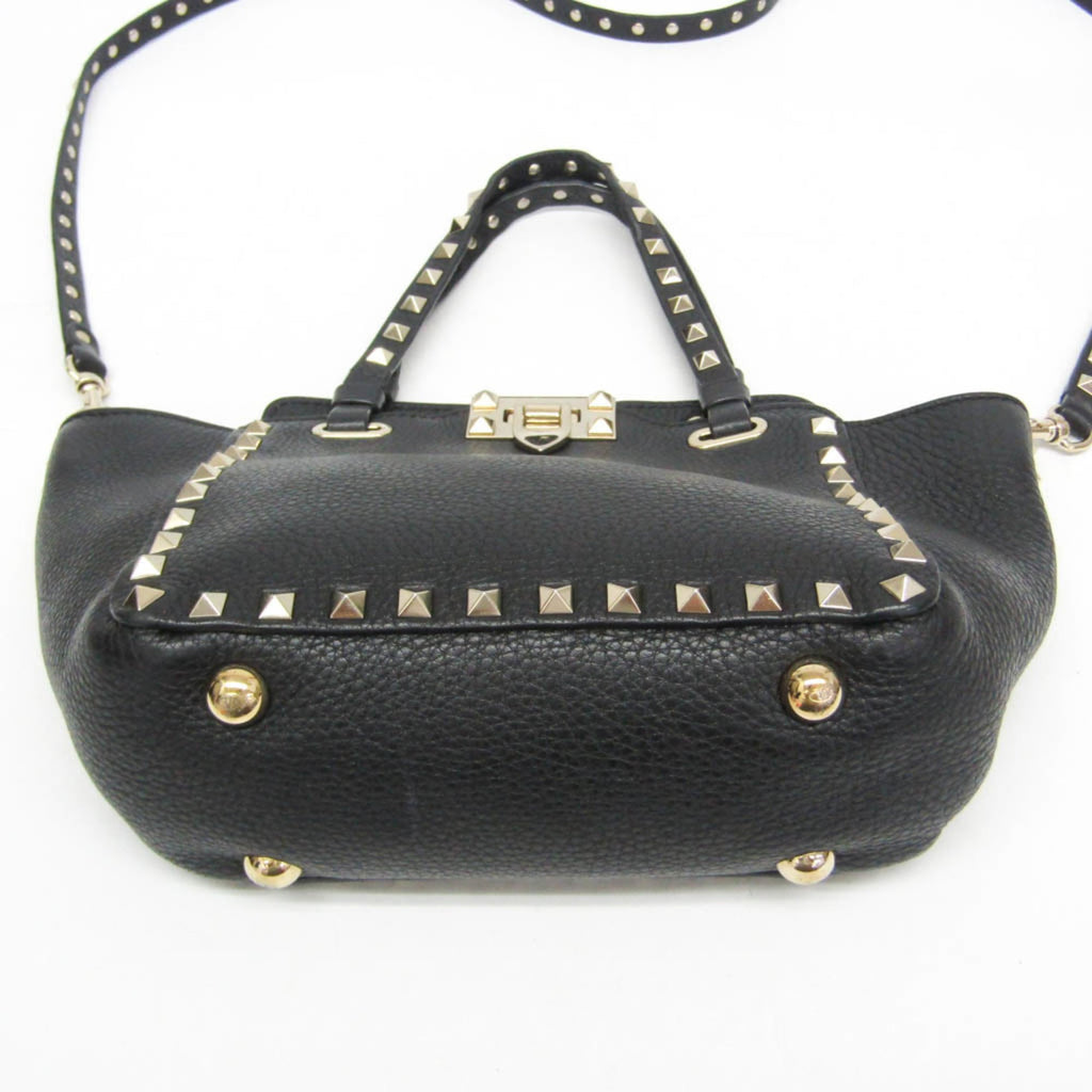 Valentino Garavani Lock Studs · Leather