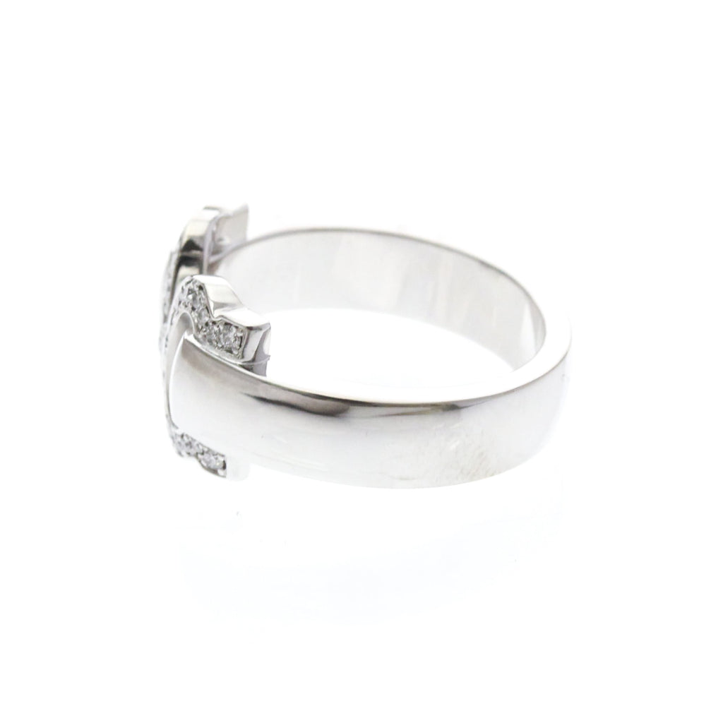 Cartier 2C Boucle · 18K White Gold · Diamond