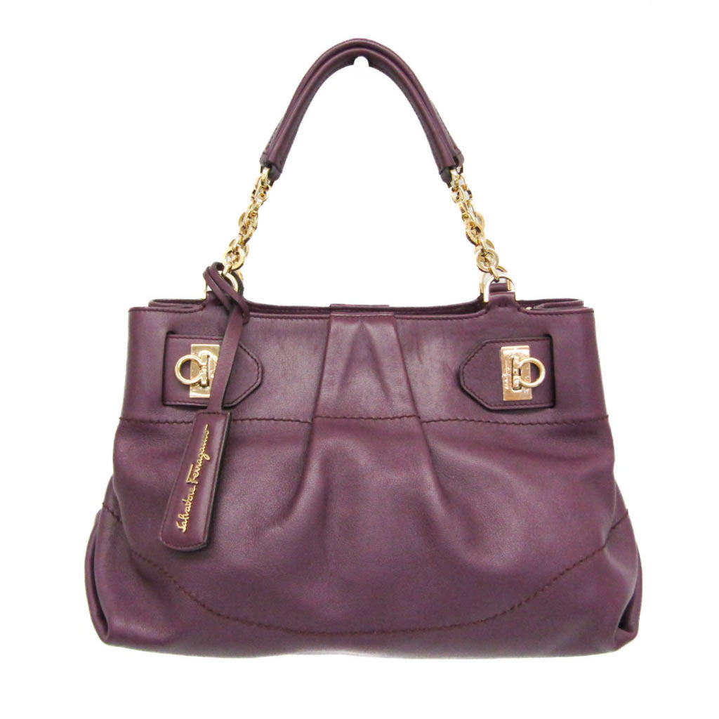 Salvatore Ferragamo Gancini · Leather