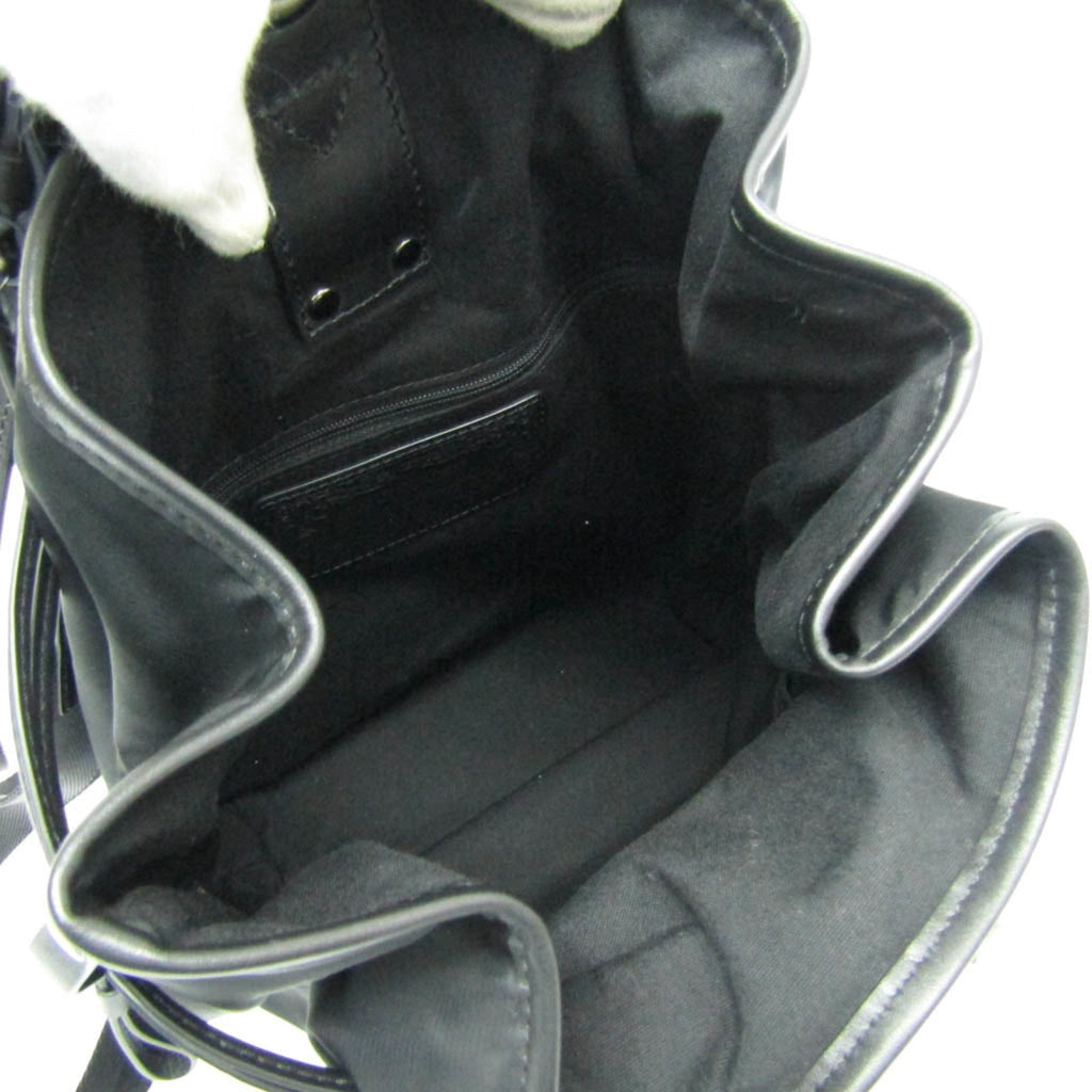 Hunting World · Nylon Leather Backpack
