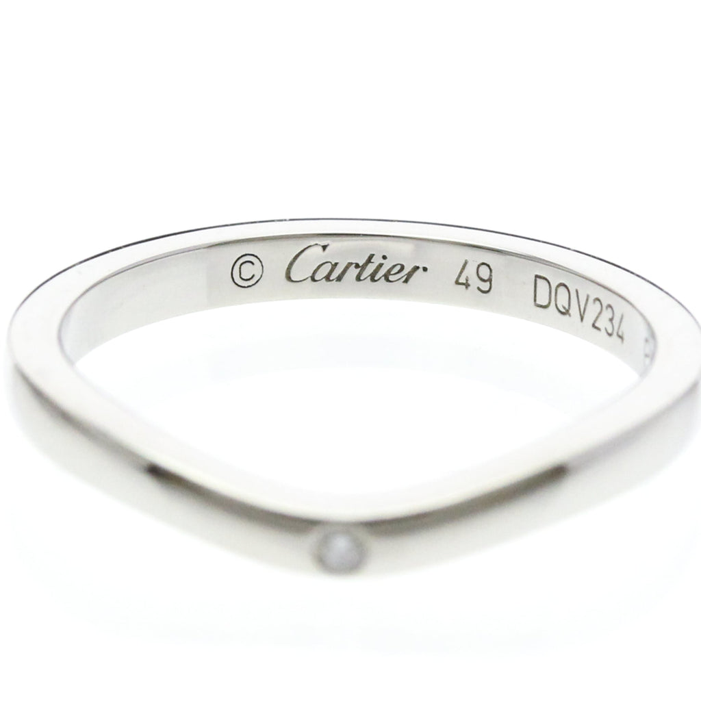 Cartier Ballerina · Platinum · Three Diamonds