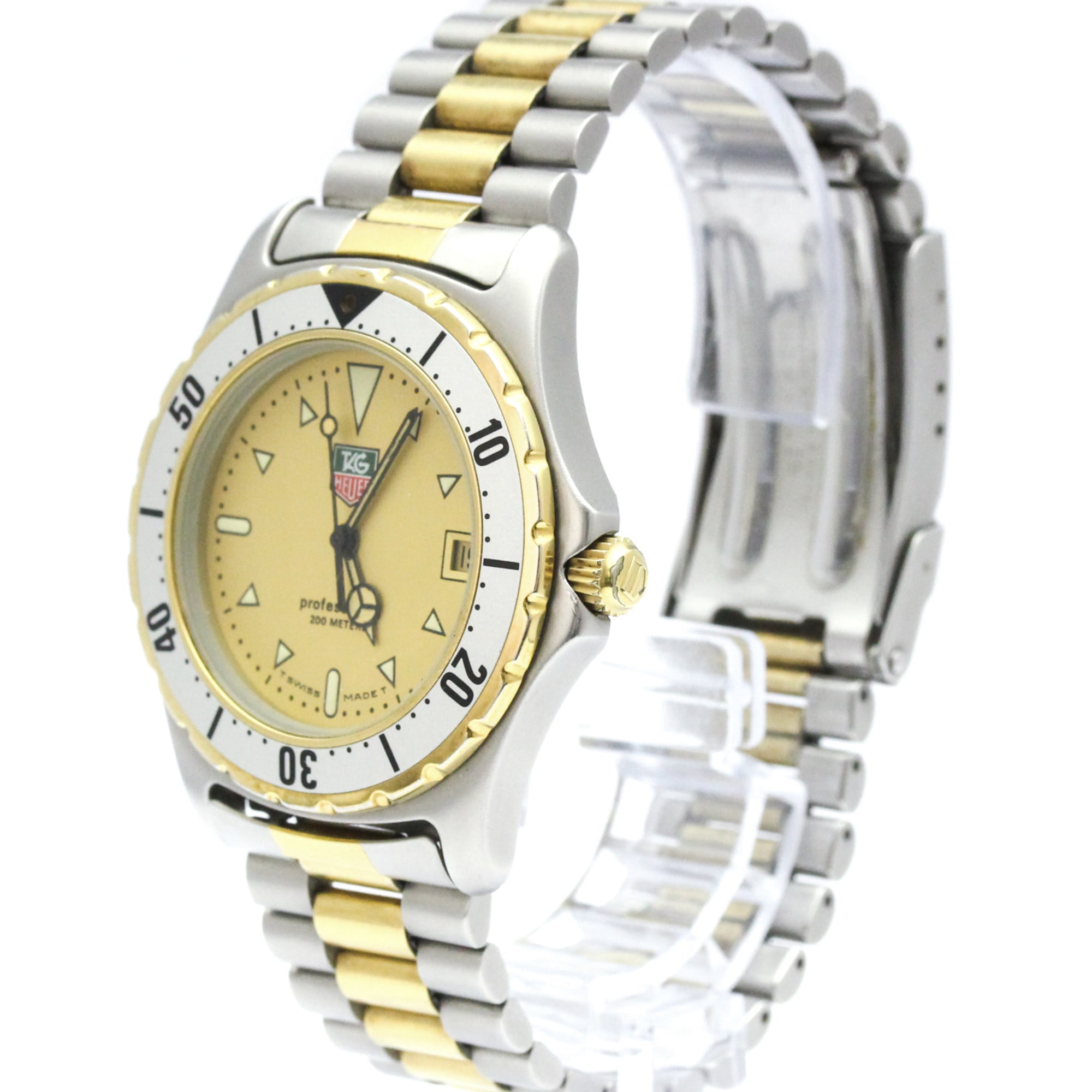 Tag Heuer Professional · Gold Plated Steel