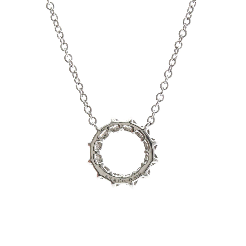 Tiffany Open Circle Mini · Platinum · Diamond