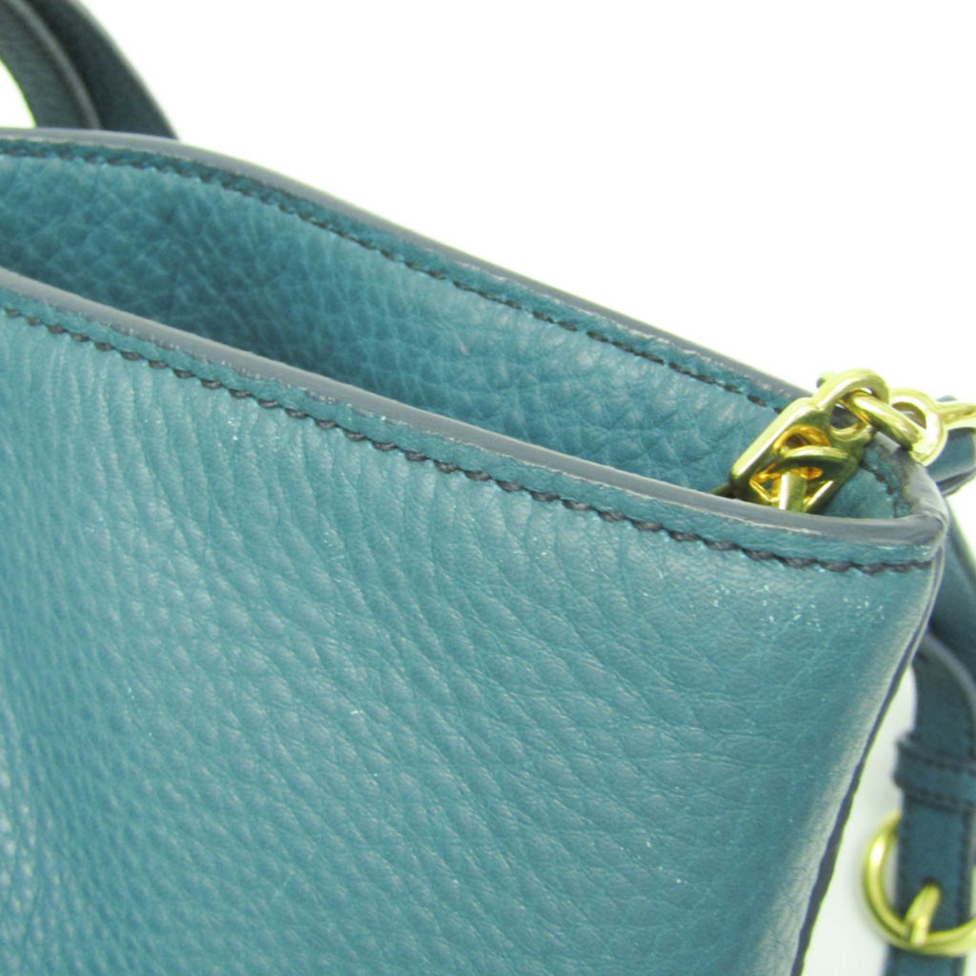 Miu Miu Vitello Daino · Leather Tote