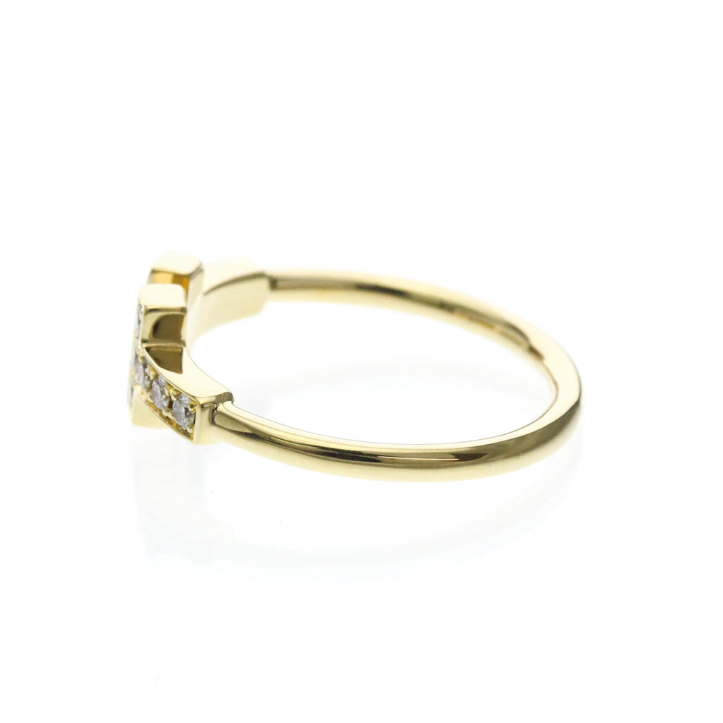 Tiffany T Wire · 18K Yellow Gold · Diamond