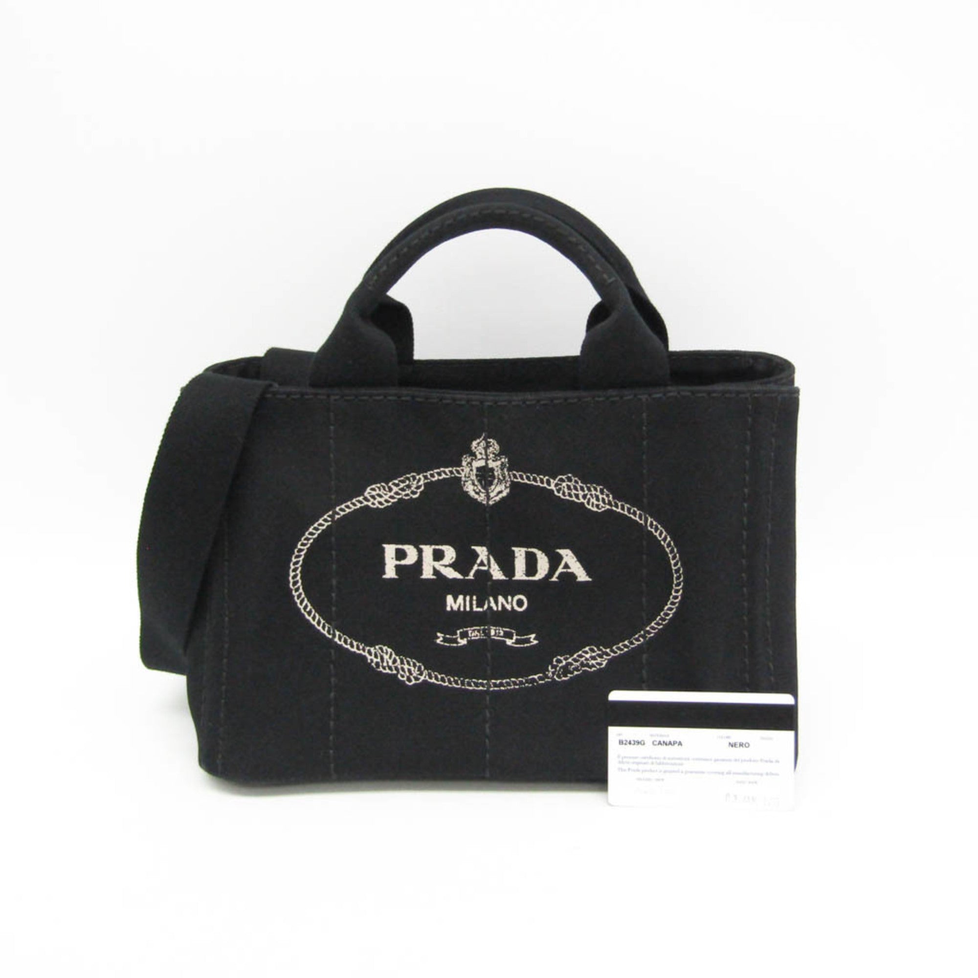 Prada Canapa · Canvas Tote