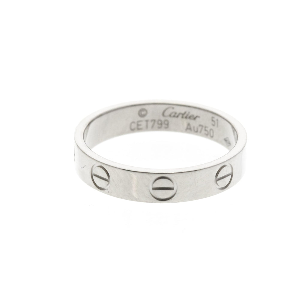 Cartier Mini Love · 18K White Gold