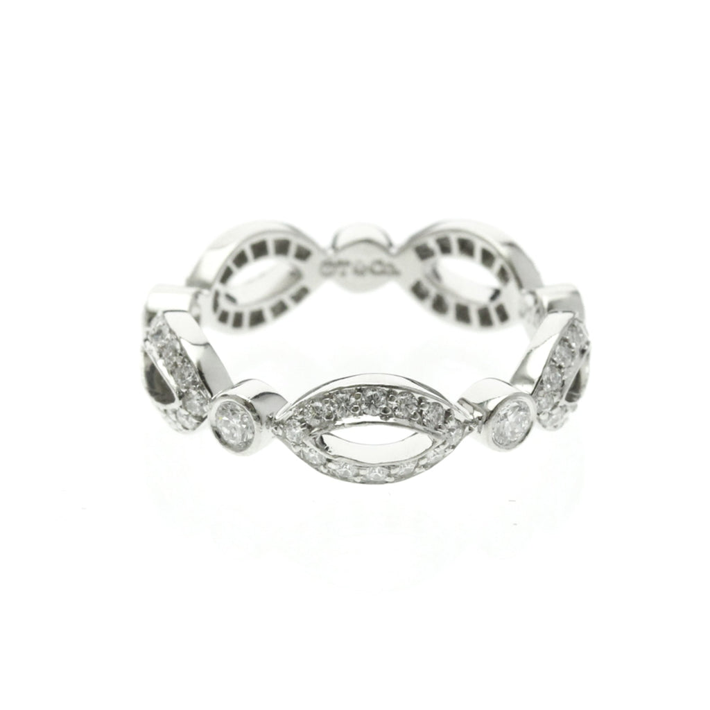Tiffany Open Marquise · Diamond · Platinum