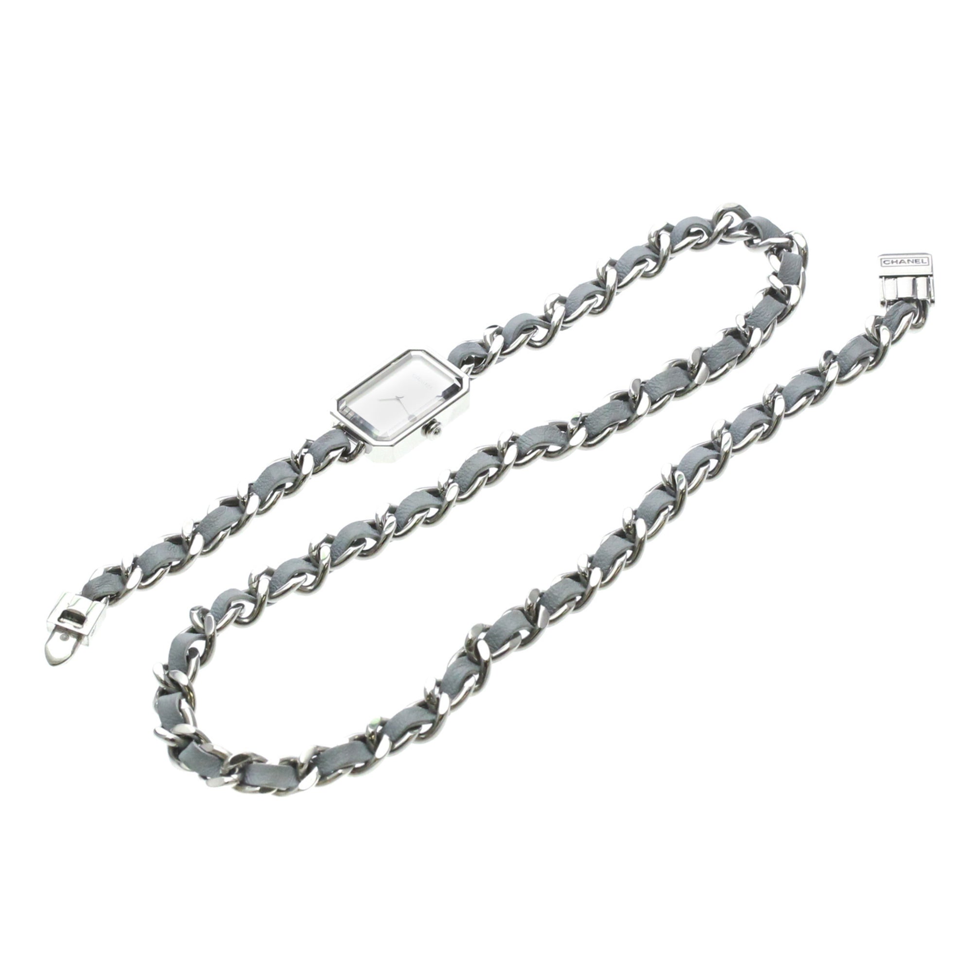 Chanel Premiere Lock · Steel · Mother-of-Pearl