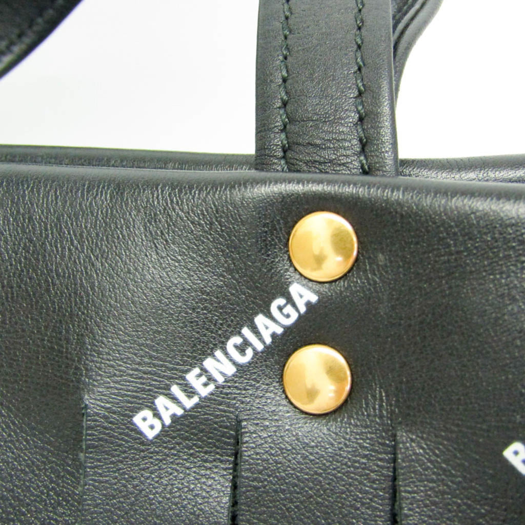 Balenciaga Laundry Cabas XS · Fringe · Leather