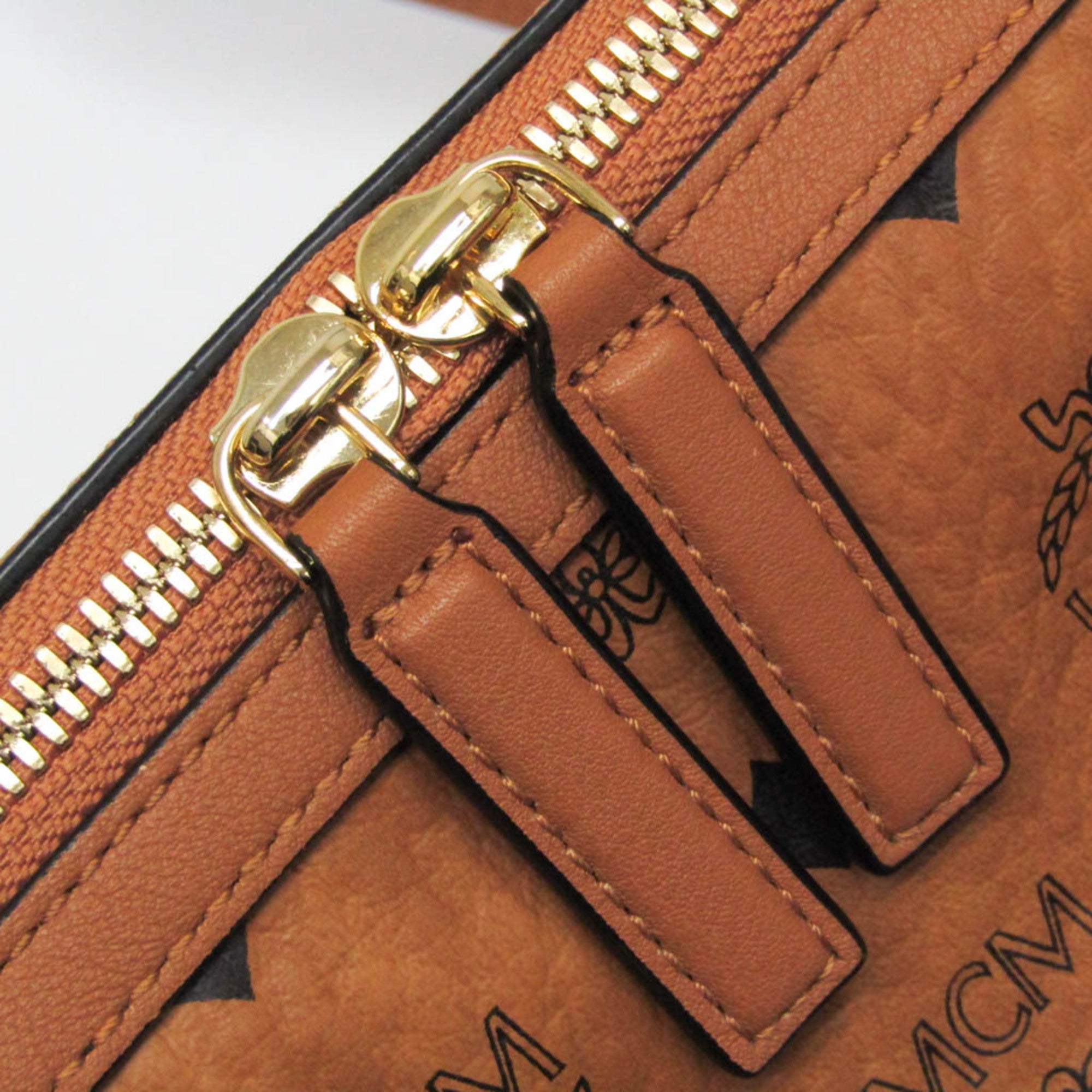 MCM Visetos Essential Boston · Coated Canvas
