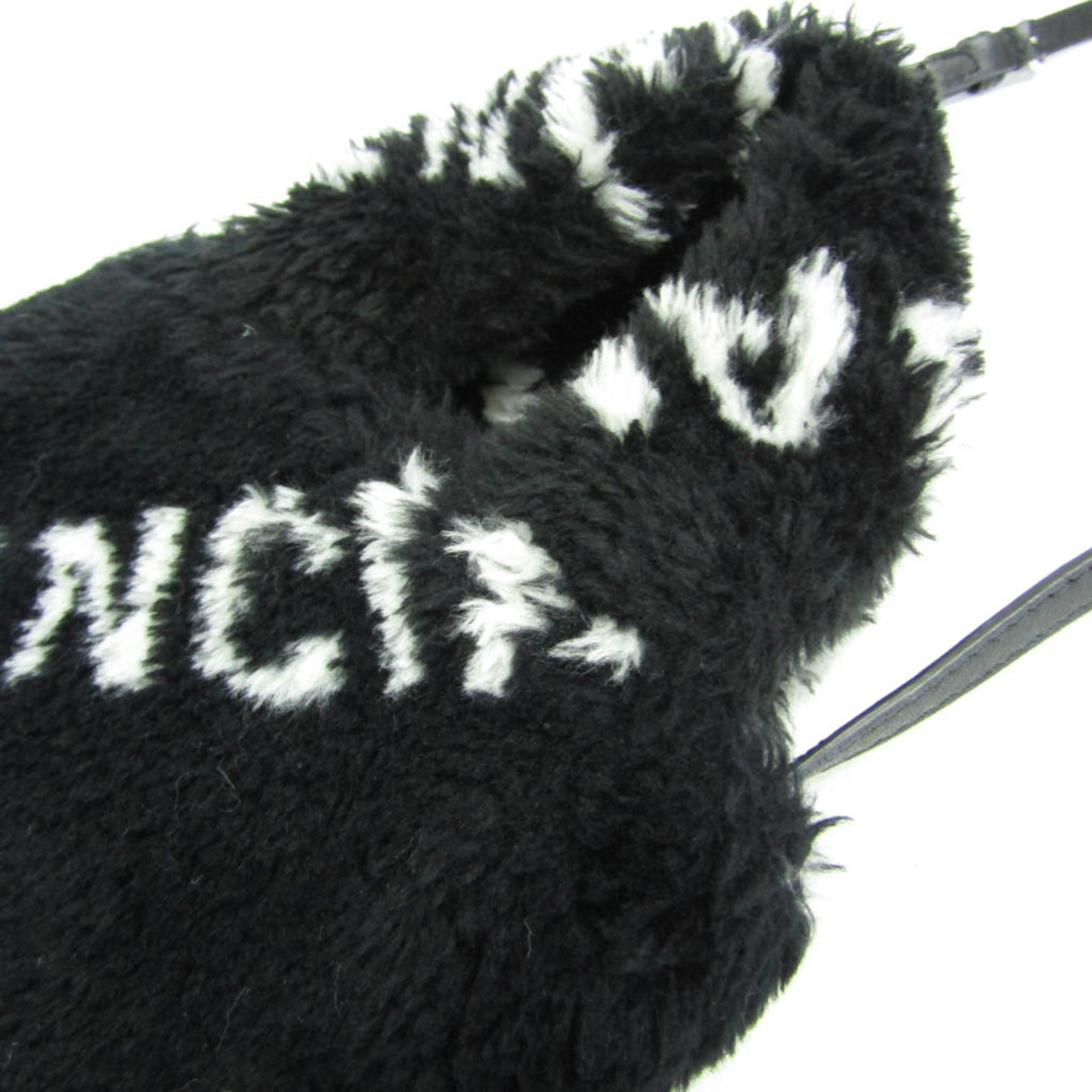 Balenciaga Everyday Phone Holder · Faux Fur