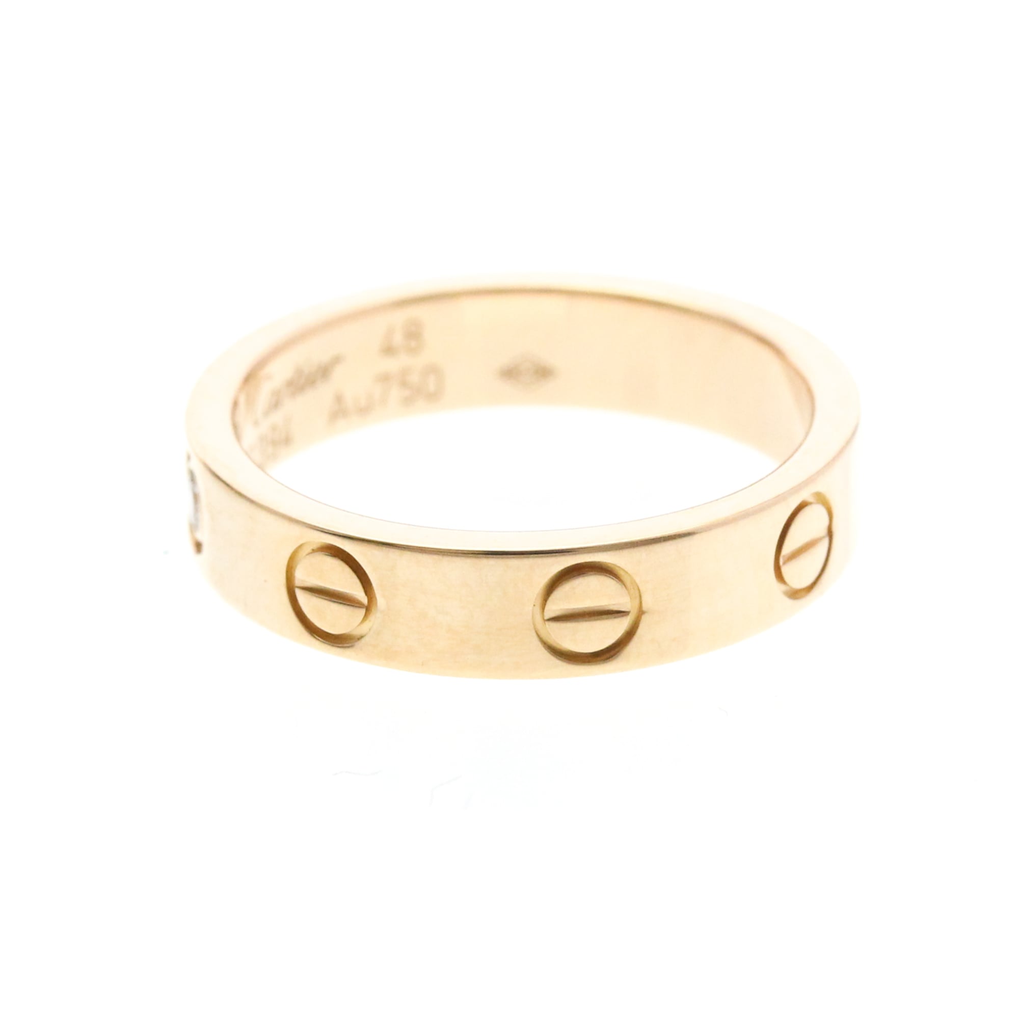 Cartier Mini Love · Rose Gold · Diamond