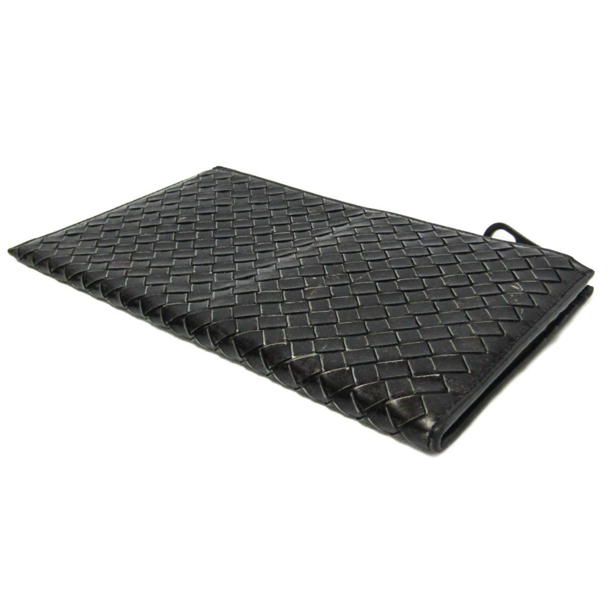 Bottega Veneta Intrecciato · Leather Clutch