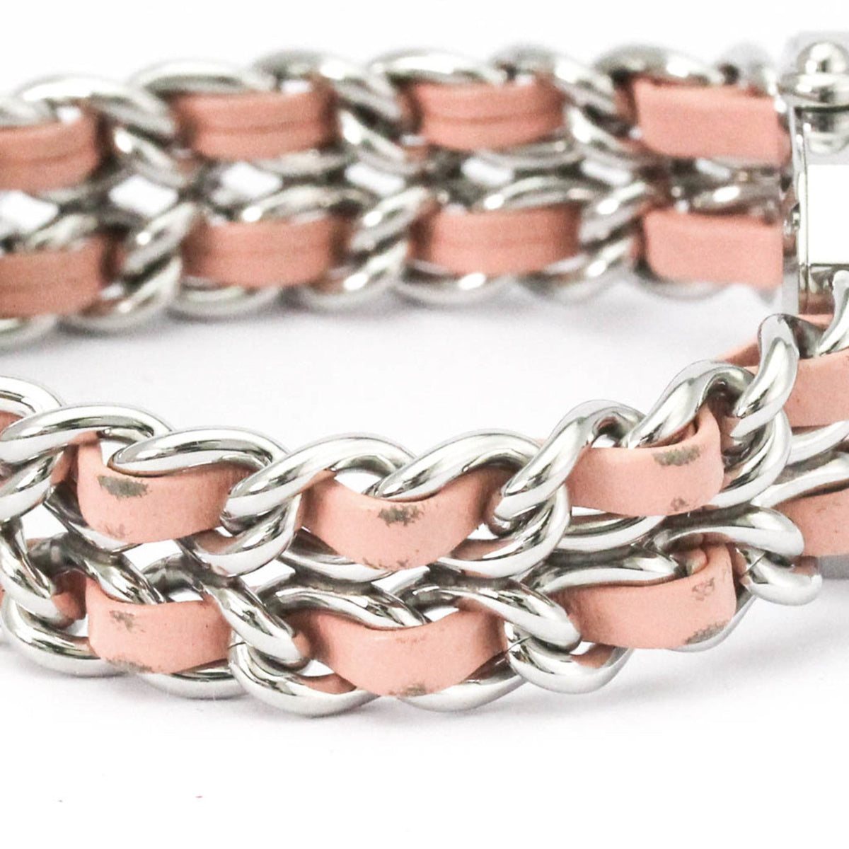 Chanel Premiere Lock · Steel · Mother-of-Pearl
