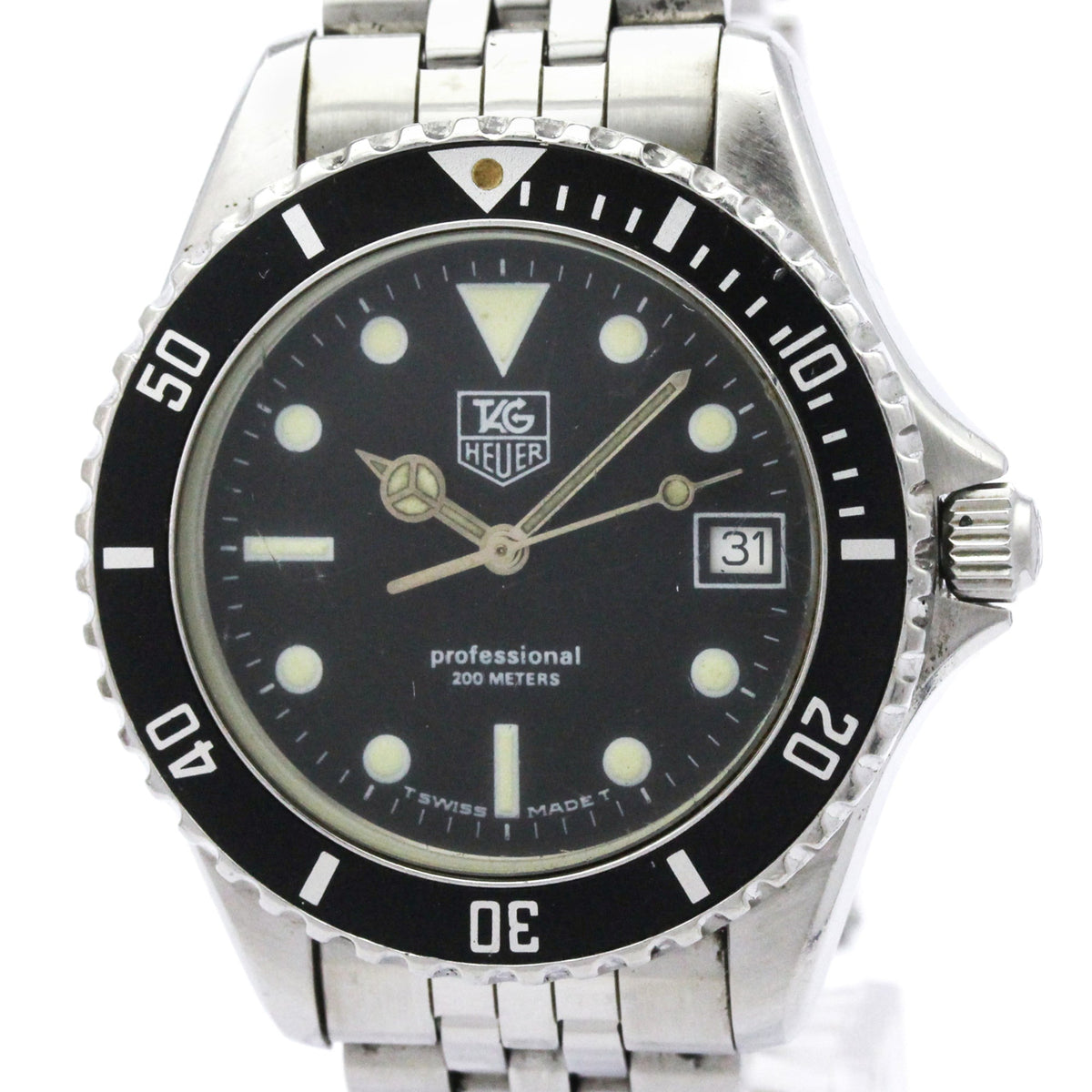 Tag Heuer Professional 1000 · Steel · Quartz