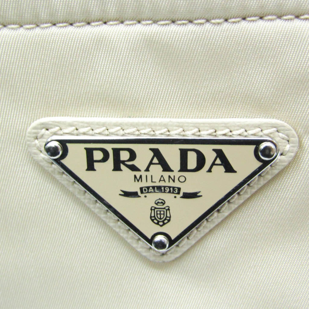 Prada Re-Nylon · Leather Trim Tote