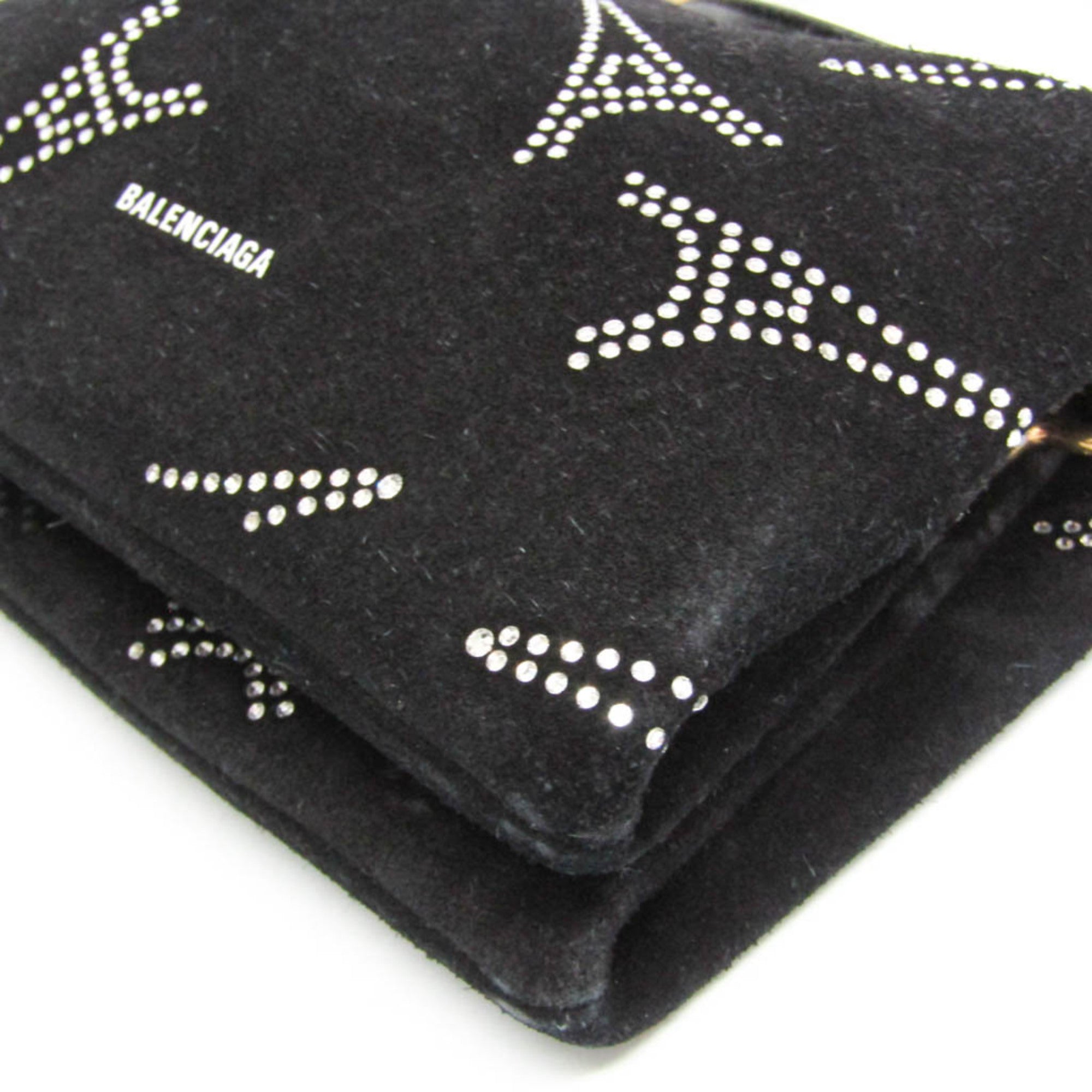 Balenciaga · Rhinestone Suede