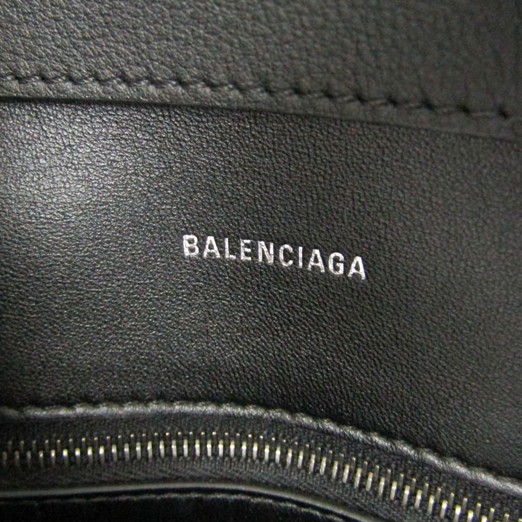 Balenciaga Downtown · Leather Shoulder Bag
