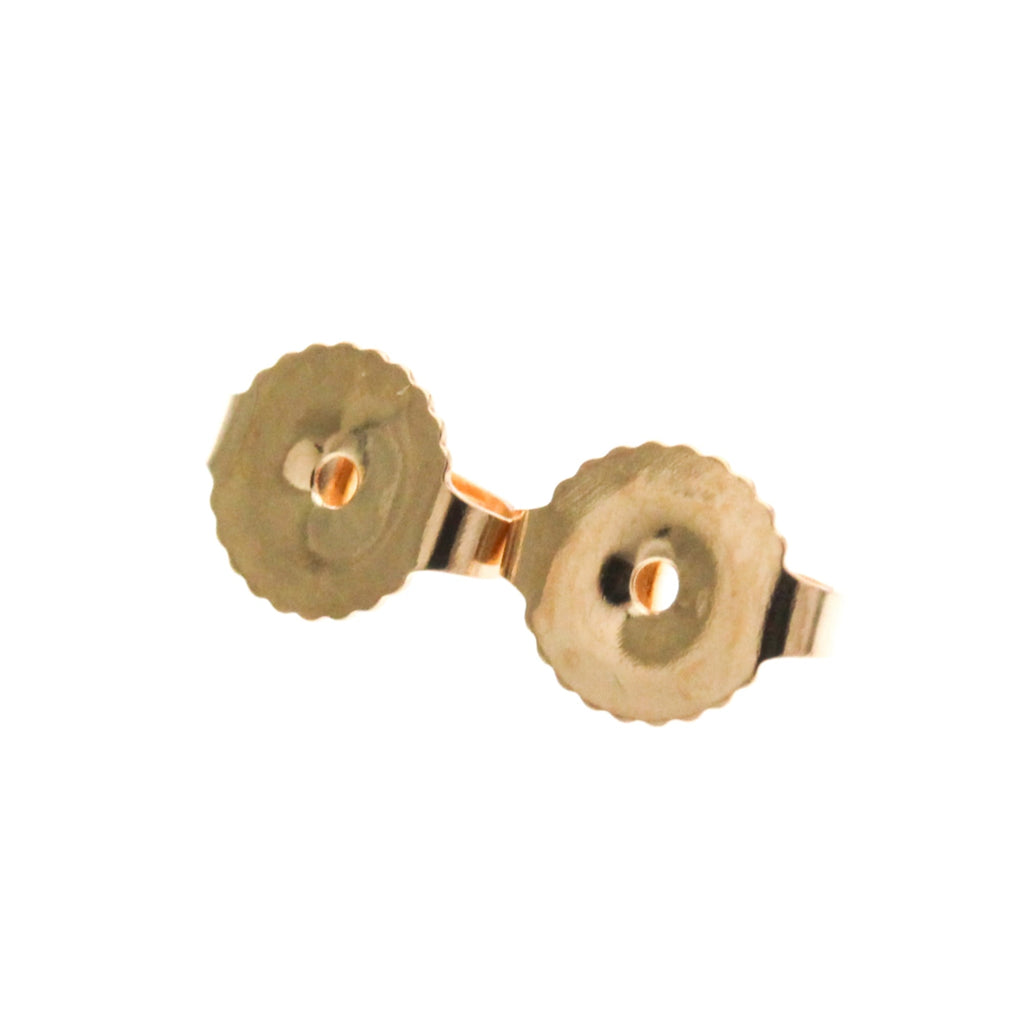 Tiffany Olive Leaf · Rose Gold Studs