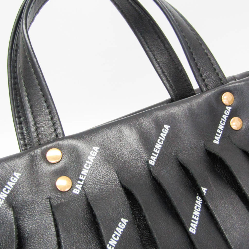 Balenciaga Laundry Cabas XS · Fringe · Leather