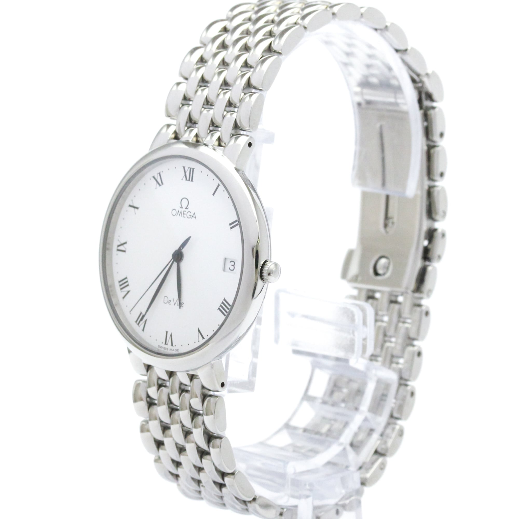 Omega De Ville · Steel · Quartz