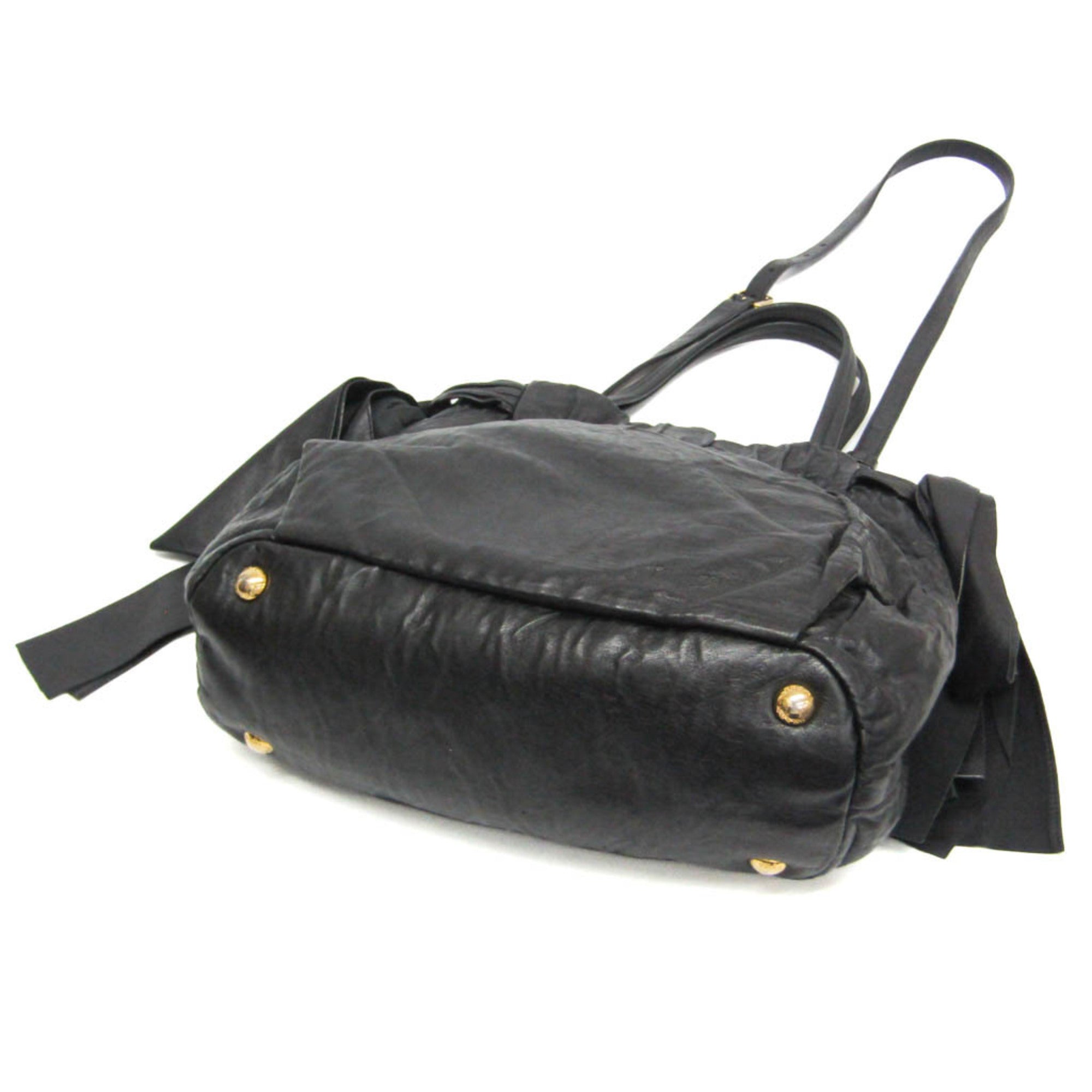 Prada Side Bow · Nappa Leather