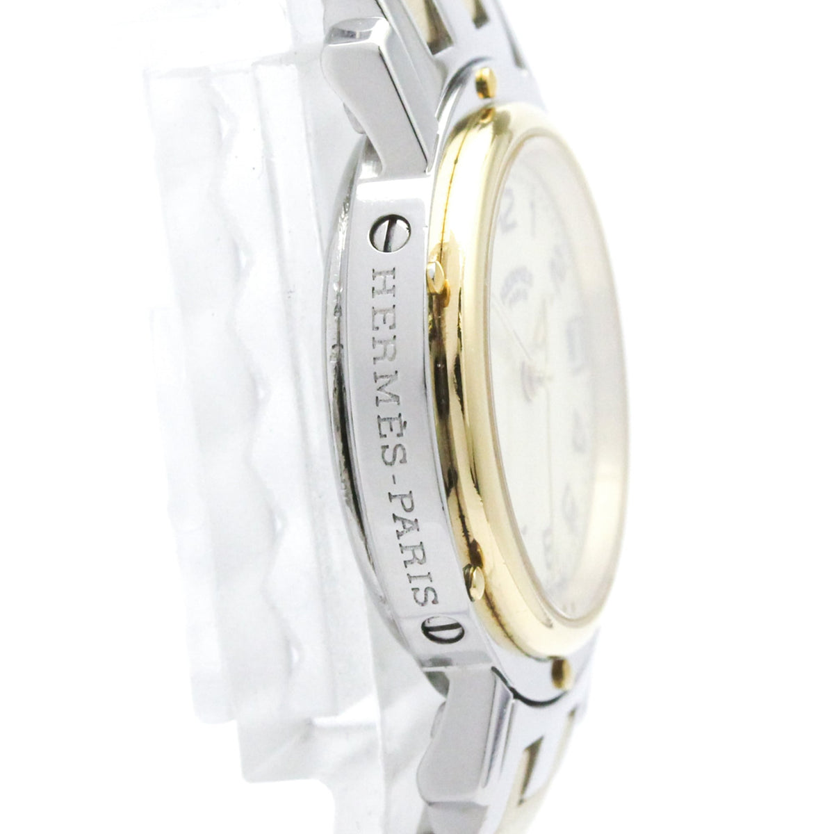 Hermès Clipper · Gold Plated Steel · Quartz