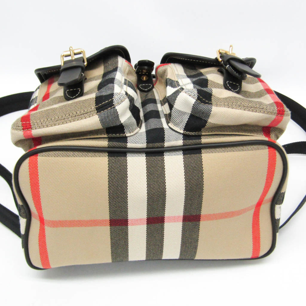 Burberry Enfild · Check Canvas & Leather