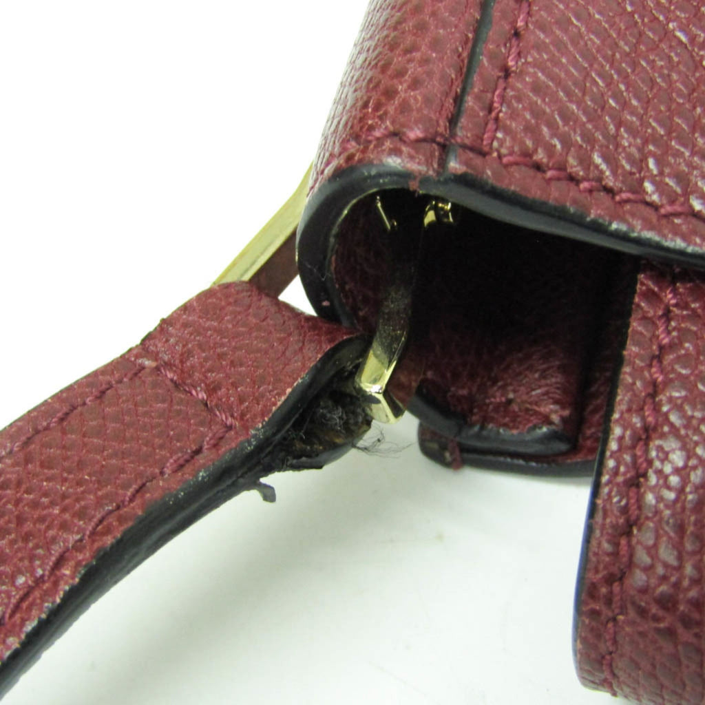 Valextra Crossbody · Leather Shoulder Bag