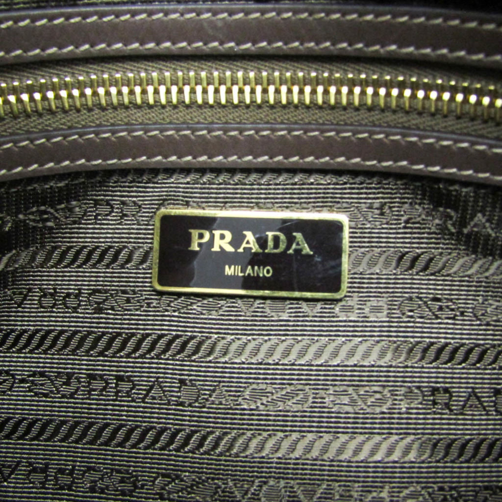 Prada Logo Jacquard · Shoulder Bag