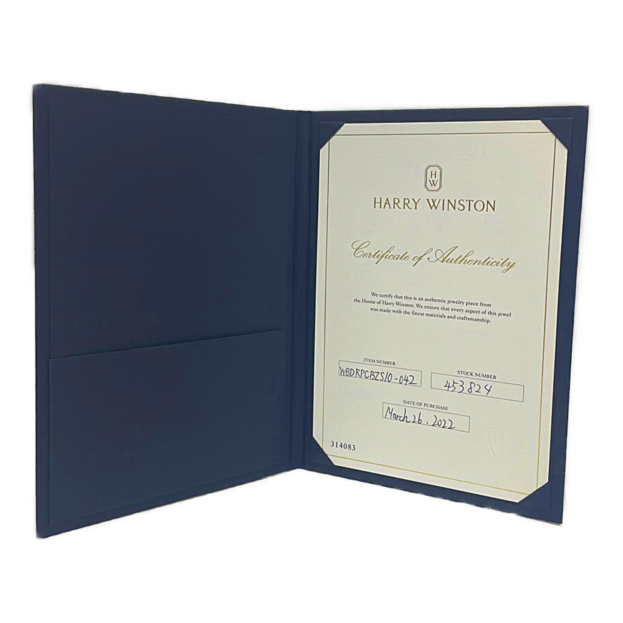 Harry Winston Diamond Wedding · Rose Gold