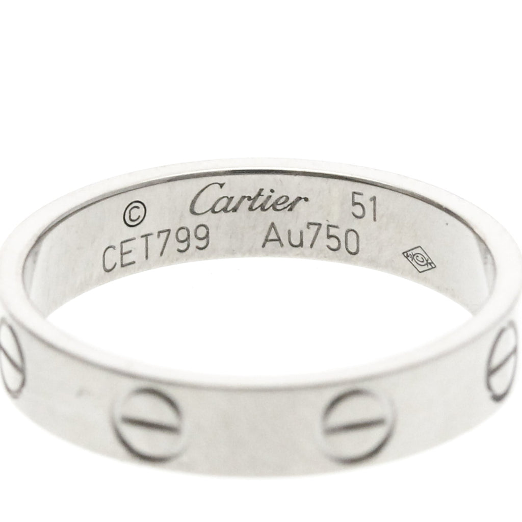 Cartier Mini Love · 18K White Gold