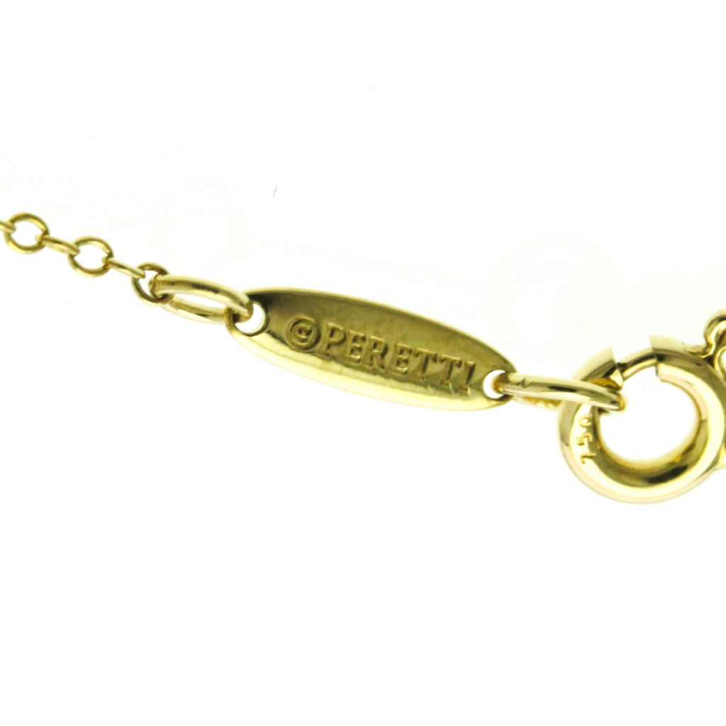 Tiffany Teardrop · 18K Yellow Gold