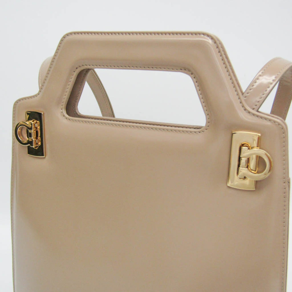 Salvatore Ferragamo Gancini · Leather
