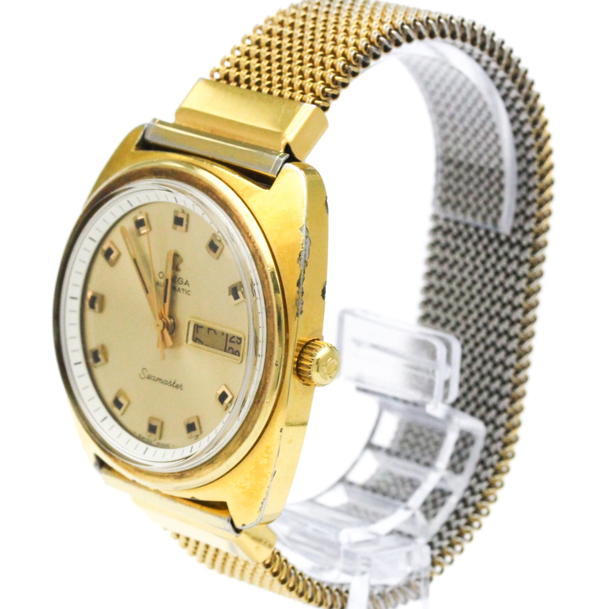 Omega Seamaster Day-Date · Gold Plated · Vintage