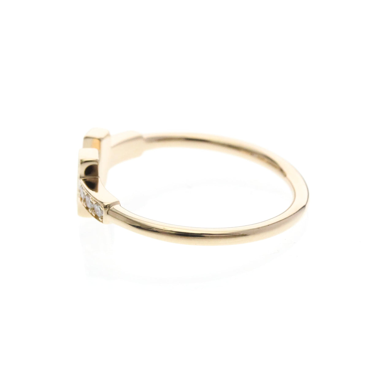 Tiffany T Wire · Diamond · Rose Gold