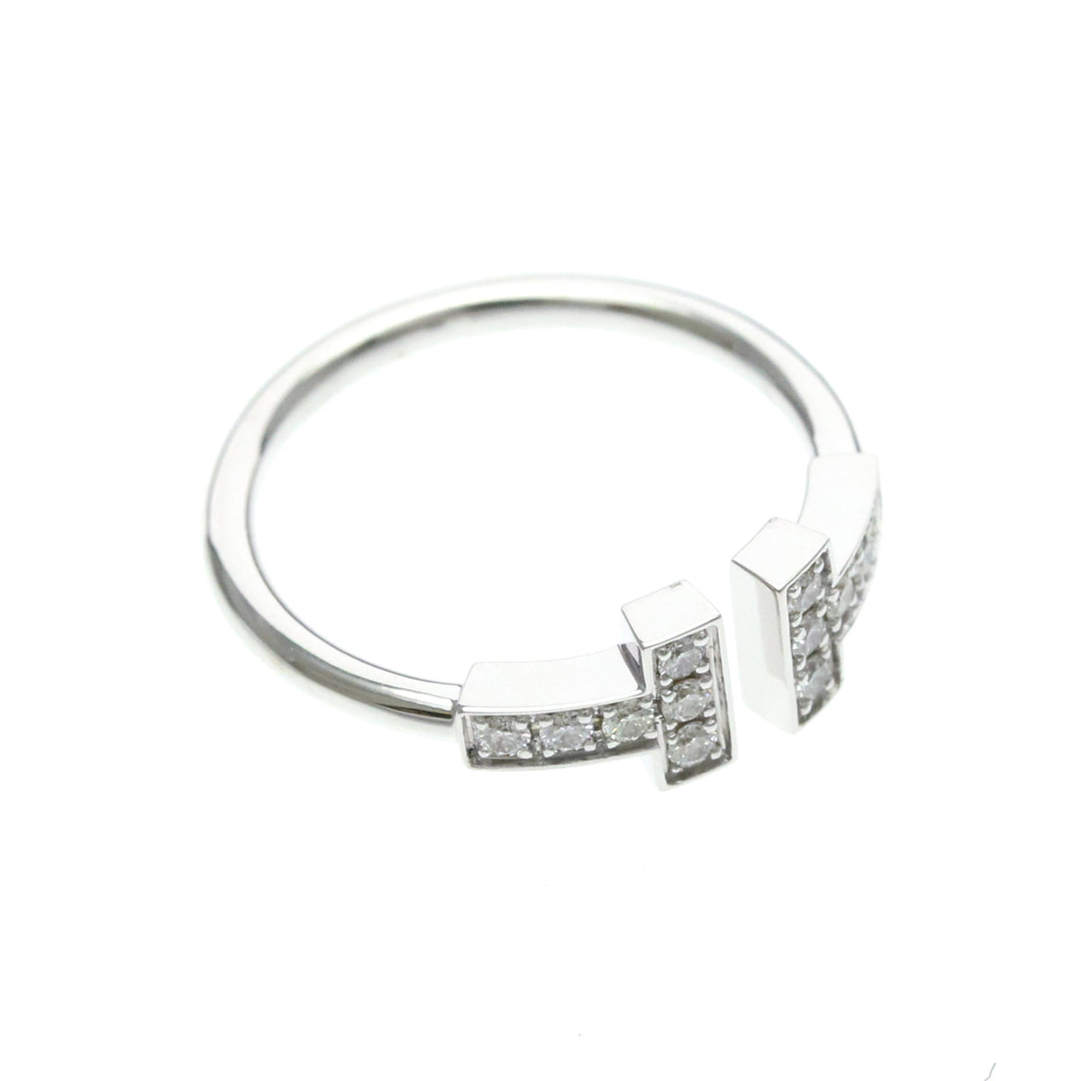 Tiffany T-Wire · 18K White Gold · Diamond