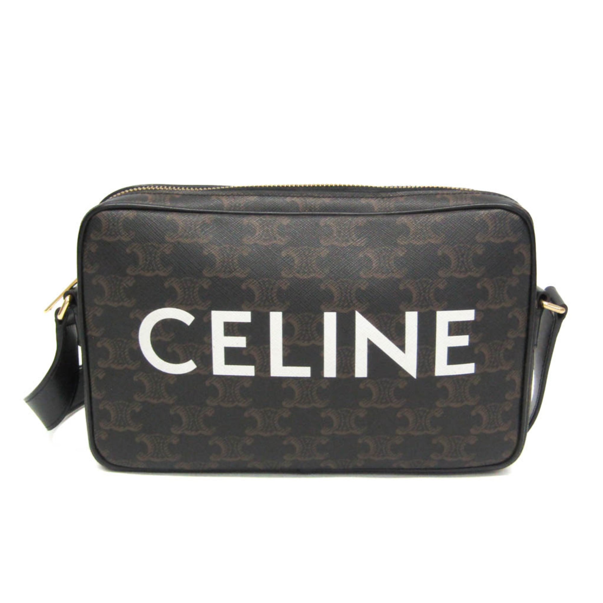 Celine Triomphe Horizontal · Coated Canvas