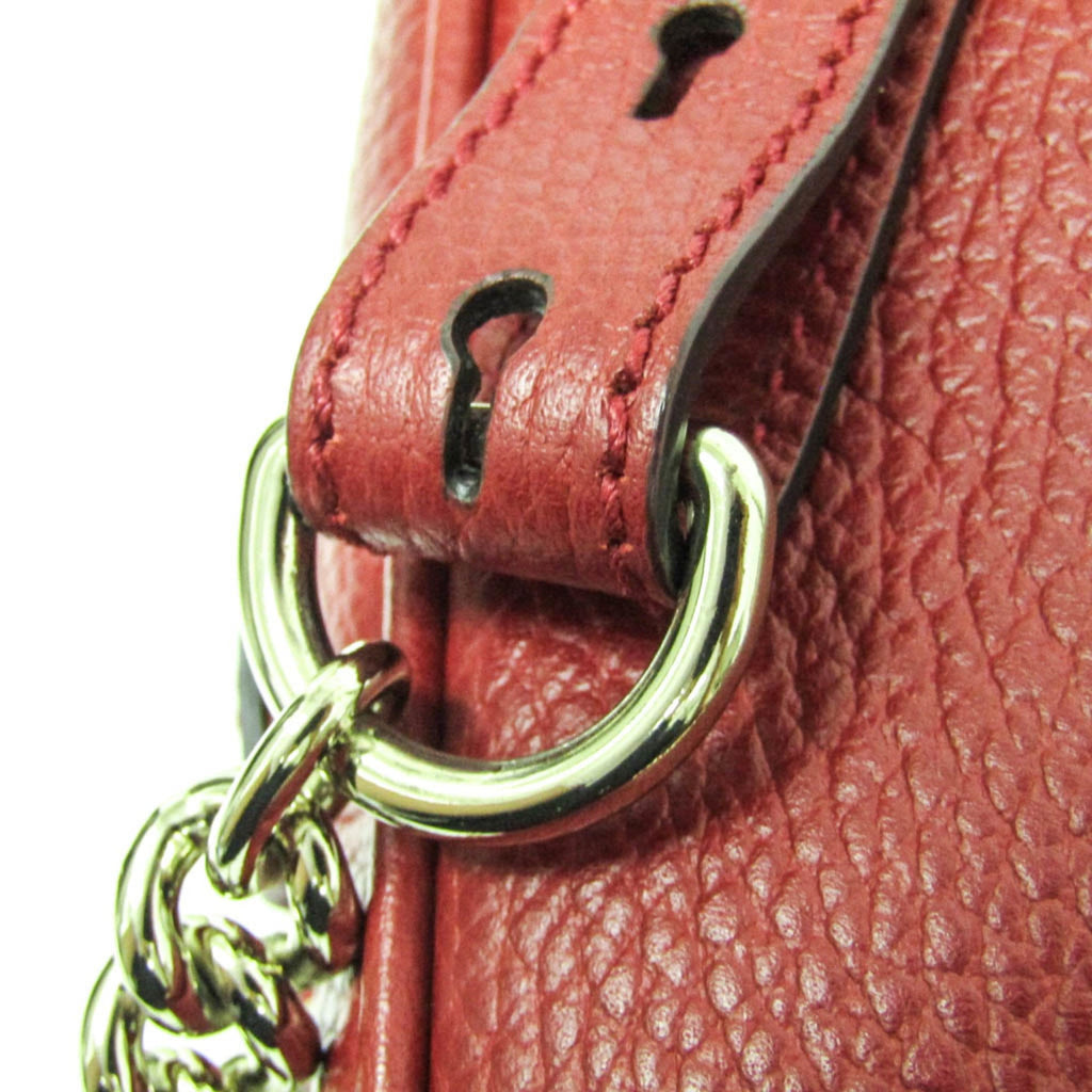 Gucci Soho · Interlocking G · Leather Backpack
